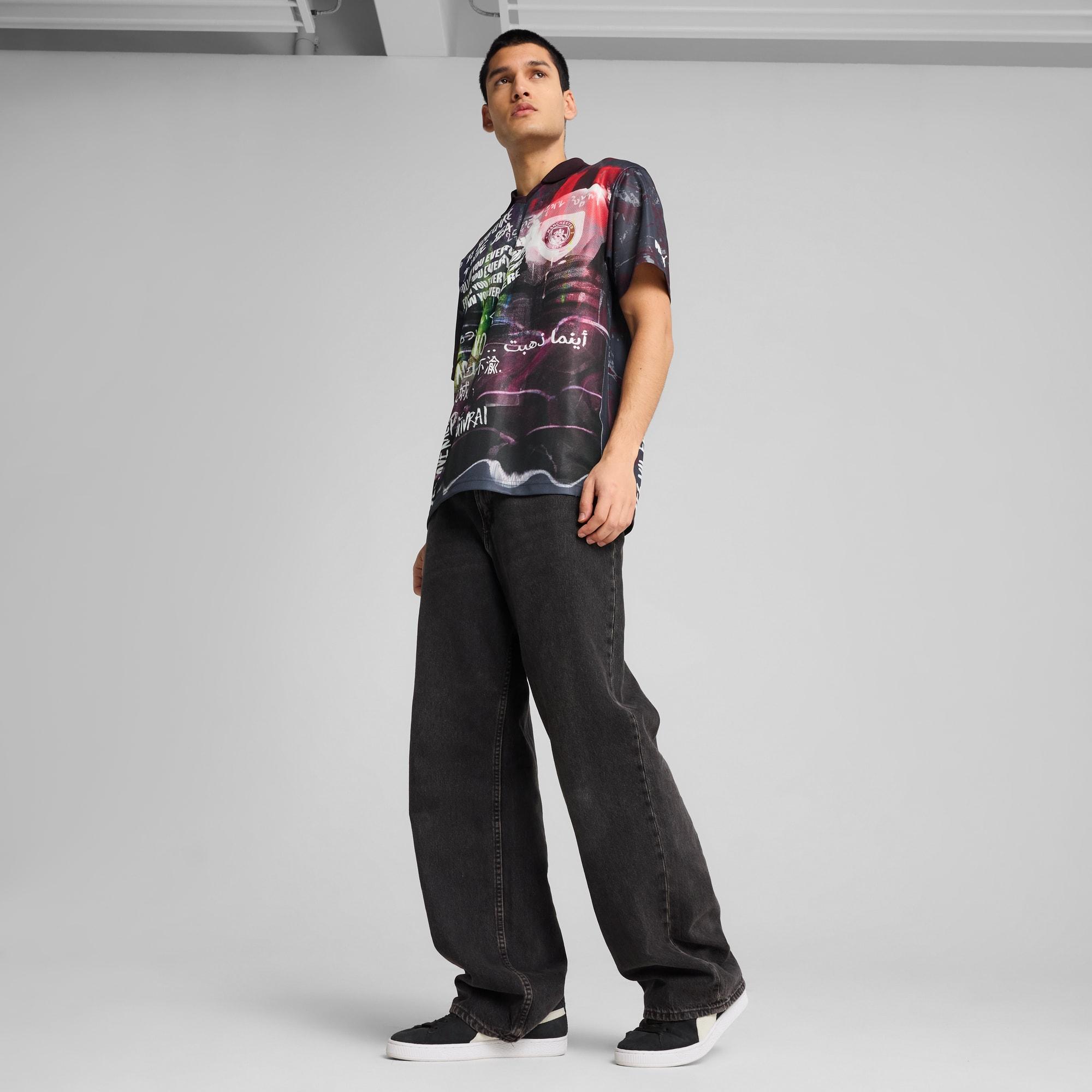 Manchester City ftblNRGY+ Men's Retro Jersey  Product Image