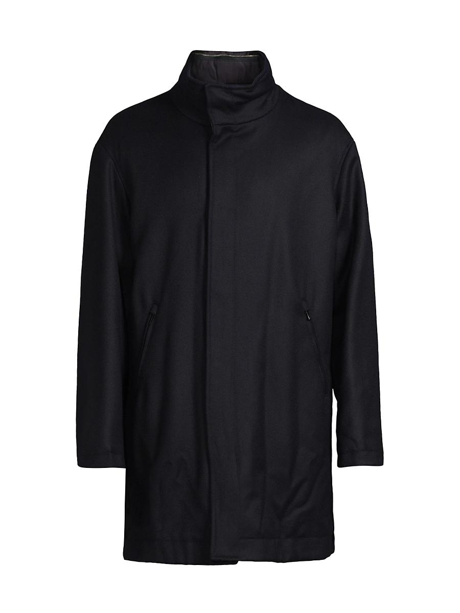 Mens Caban Wool Coat Product Image