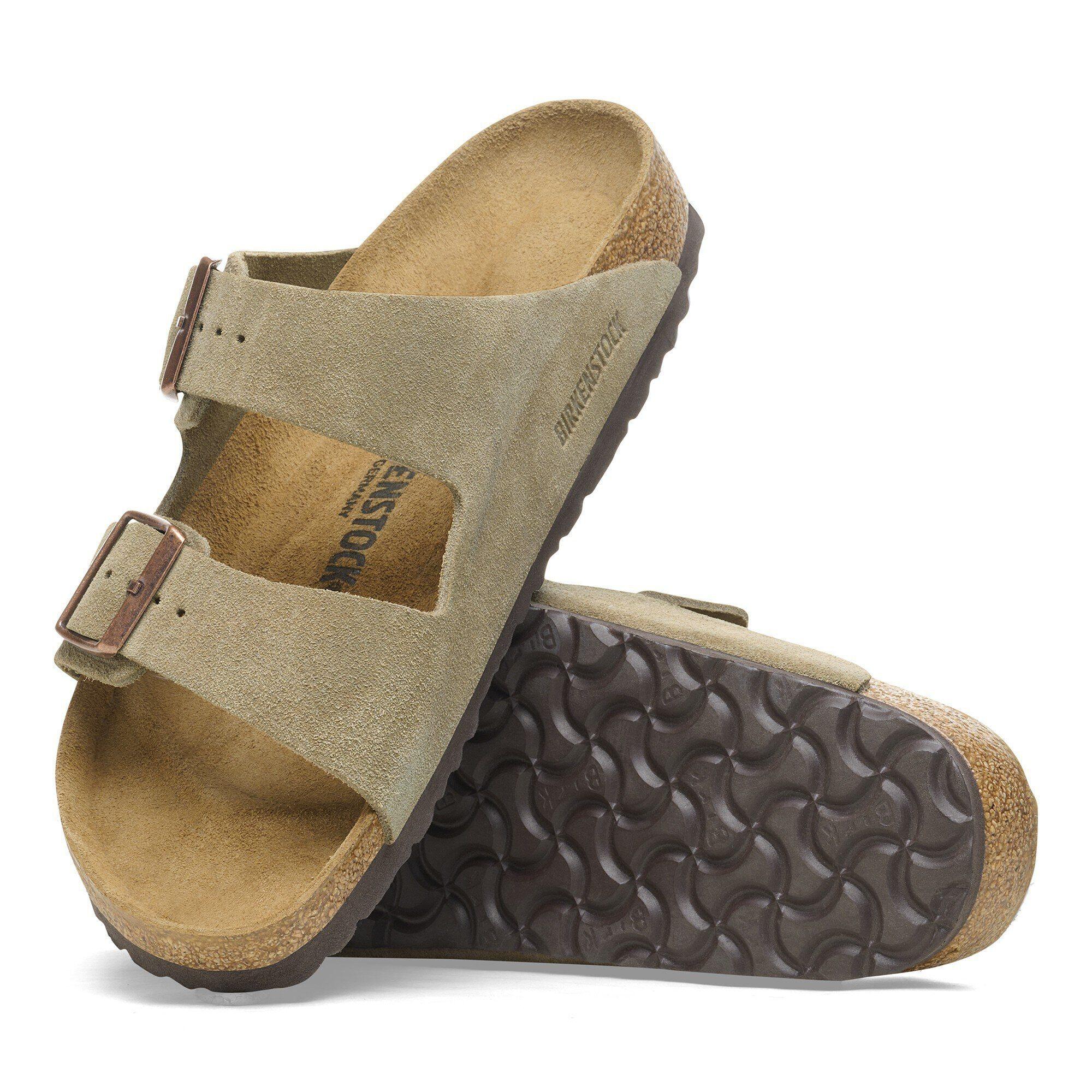 Arizona Suede Leather Taupe Product Image