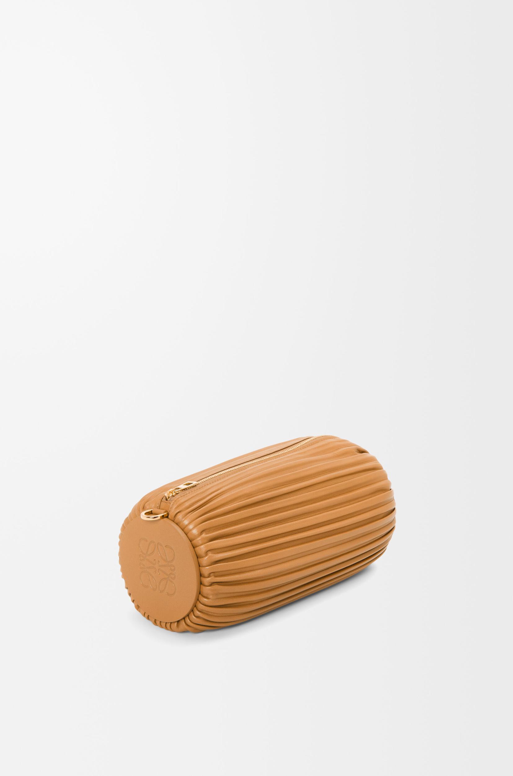 Bracelet Pouch in pleated nappa lambskin Product Image