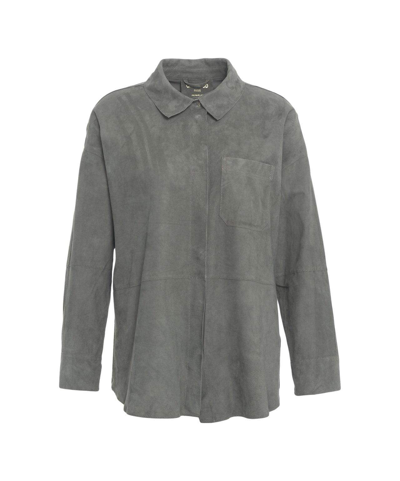 Suede overshirt 'Sublima' Product Image