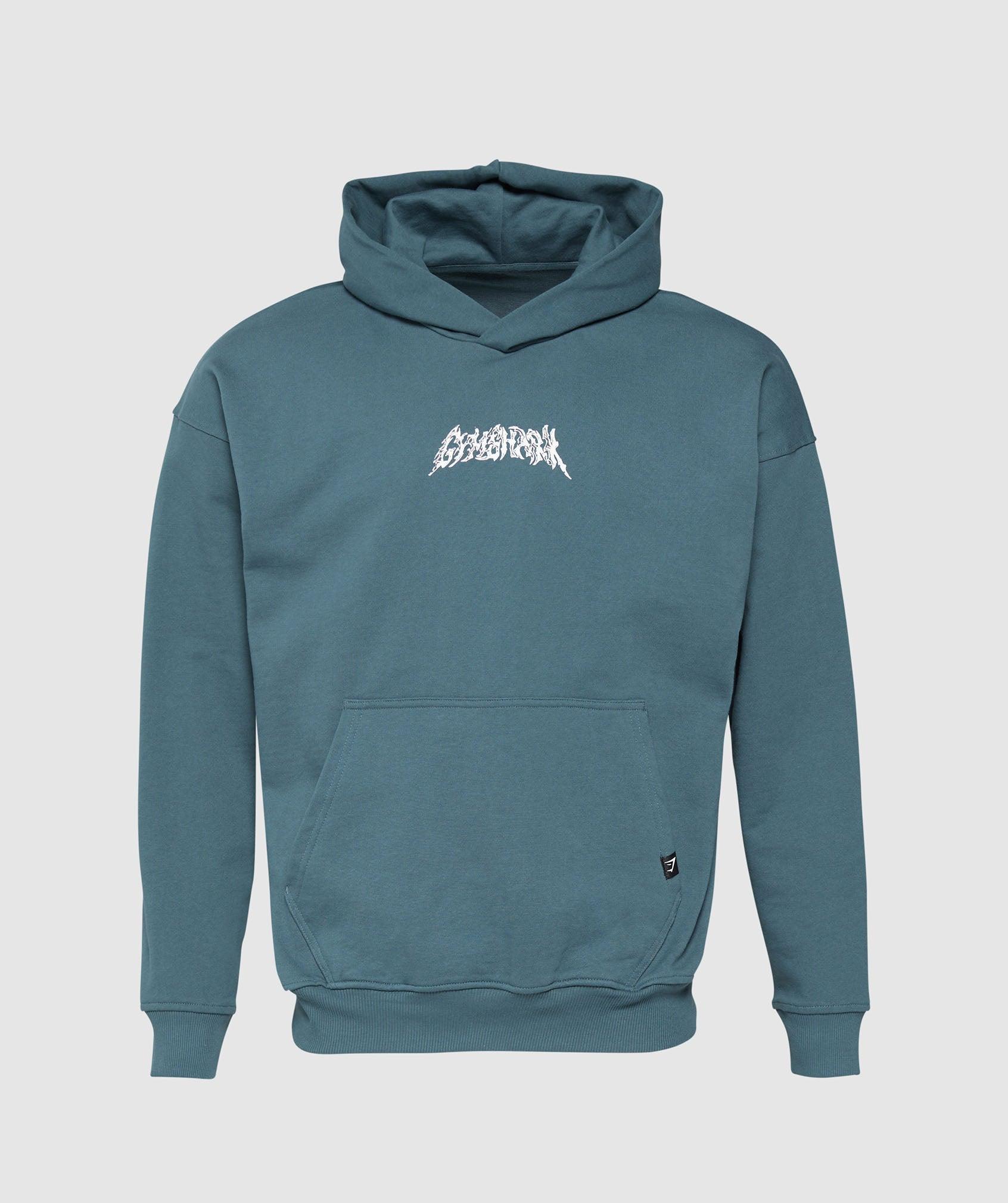 Metal Lifting Graphic Hoodie Product Image
