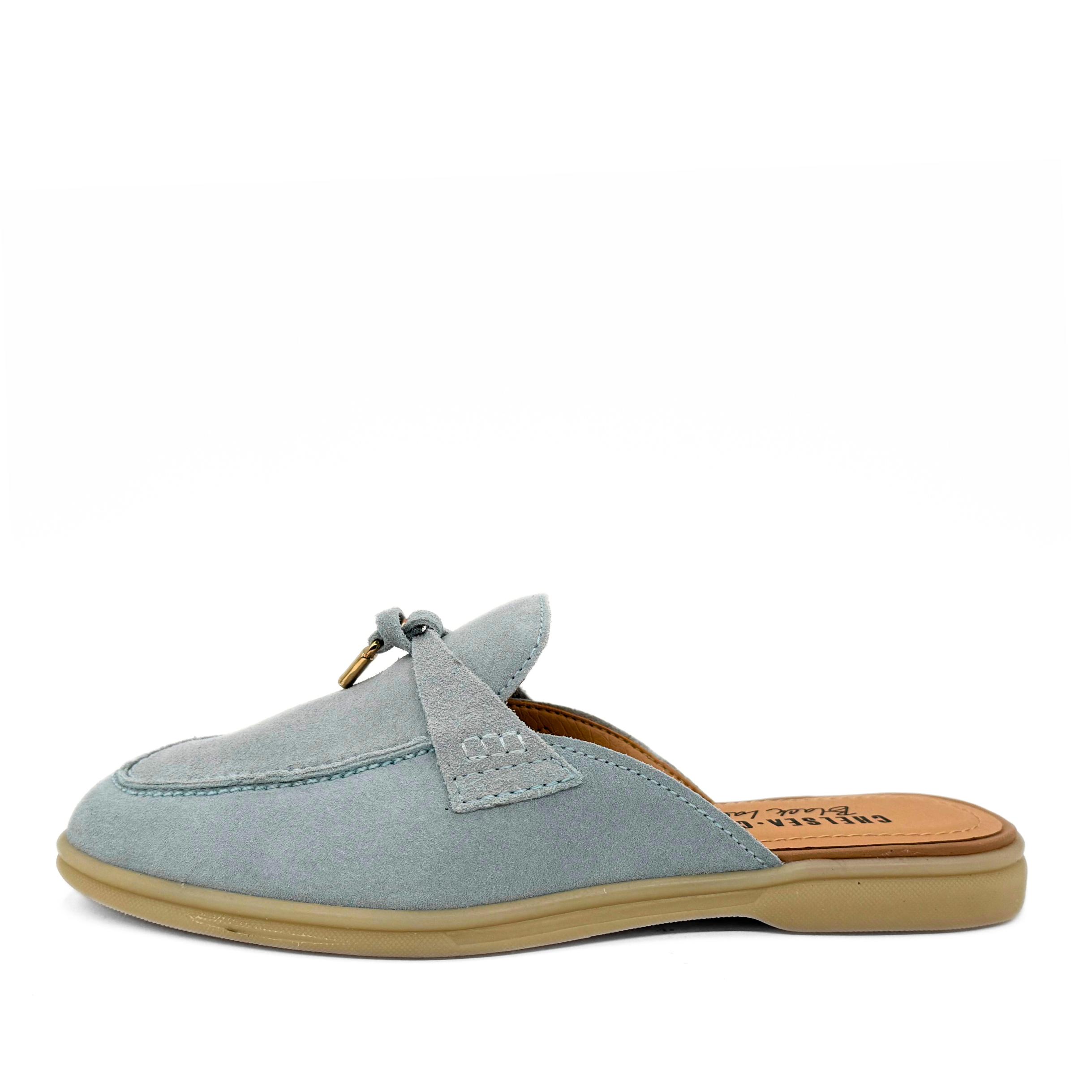 Lasso Suede Slip On Loafers Product Image