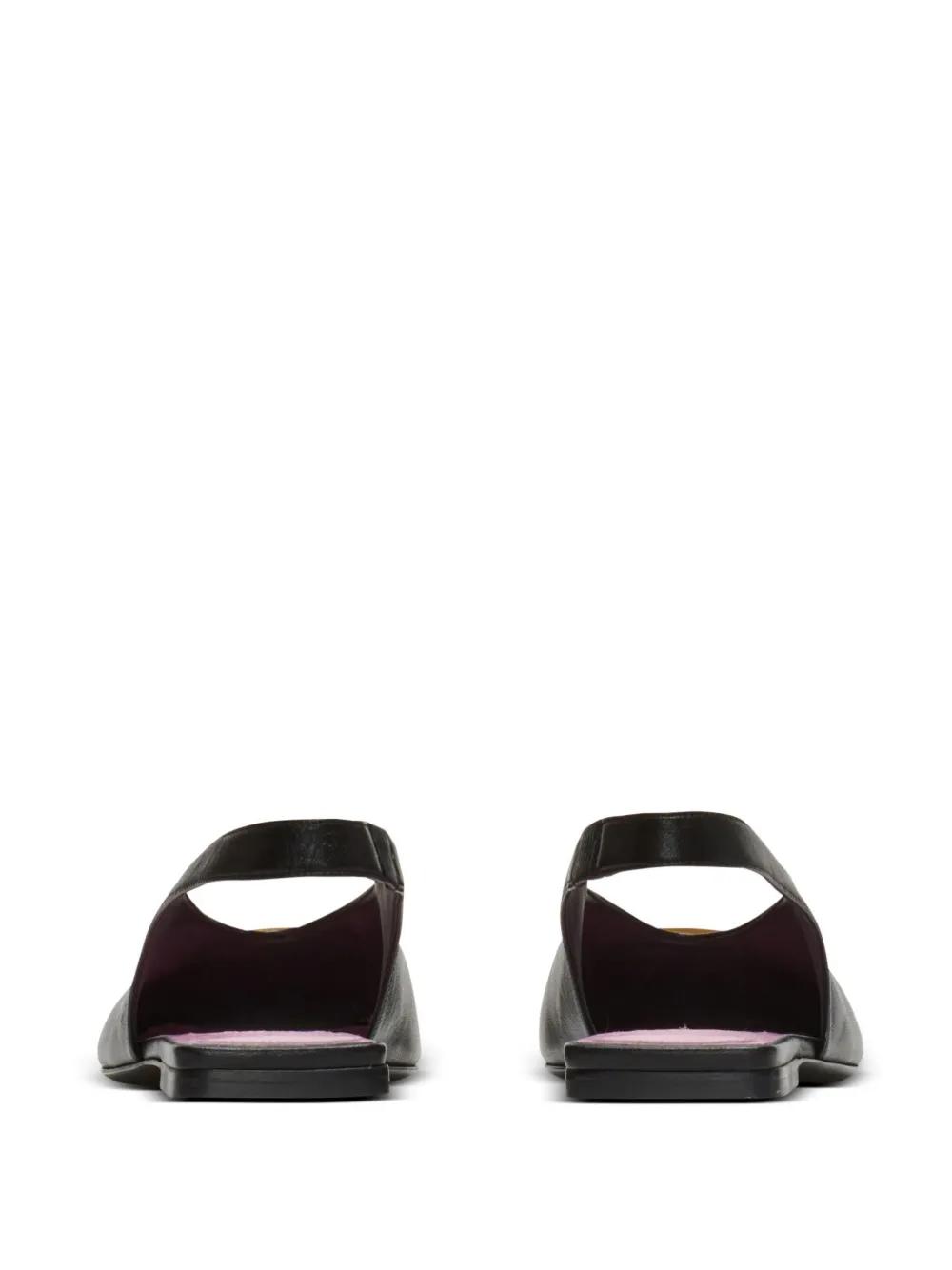 Eden leather ballerina shoes Product Image