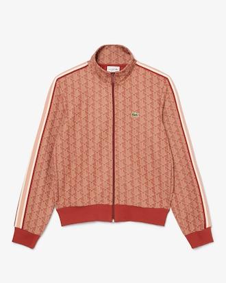 Paris Zip-Up Jacquard Track Jacket Product Image