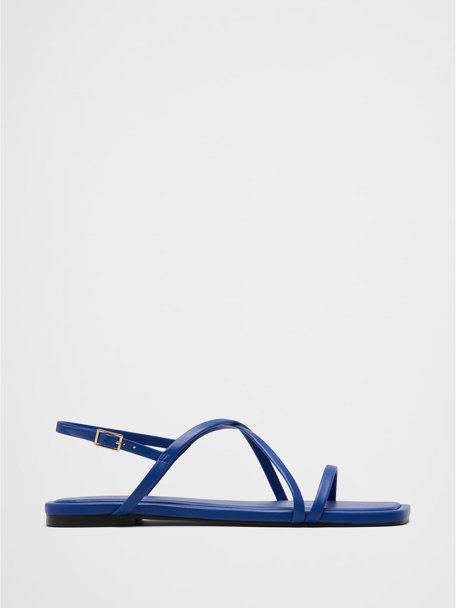 Vegan Leather Strappy Sandal Product Image