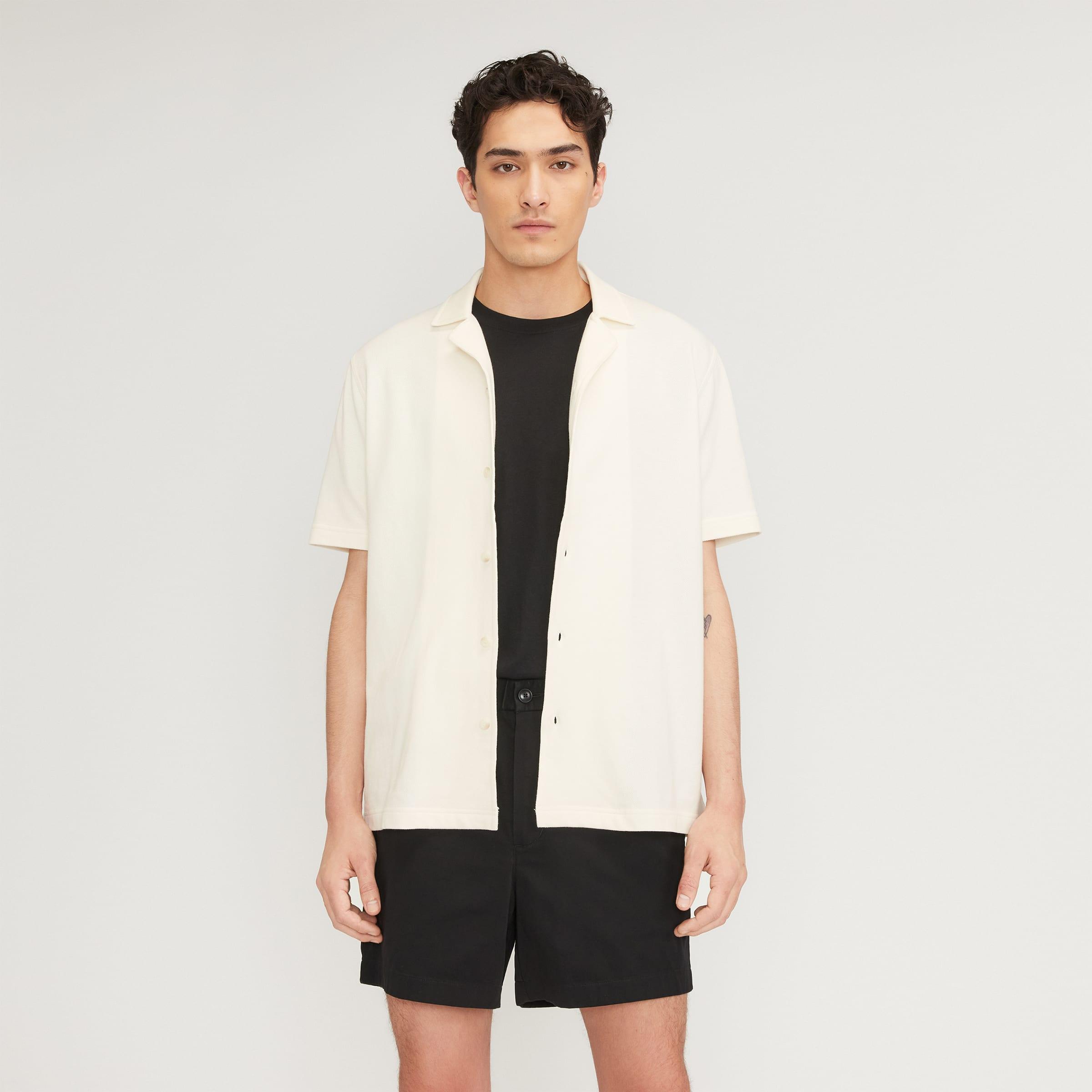 Mens Pique Short-Sleeve Shirt by Everlane Product Image