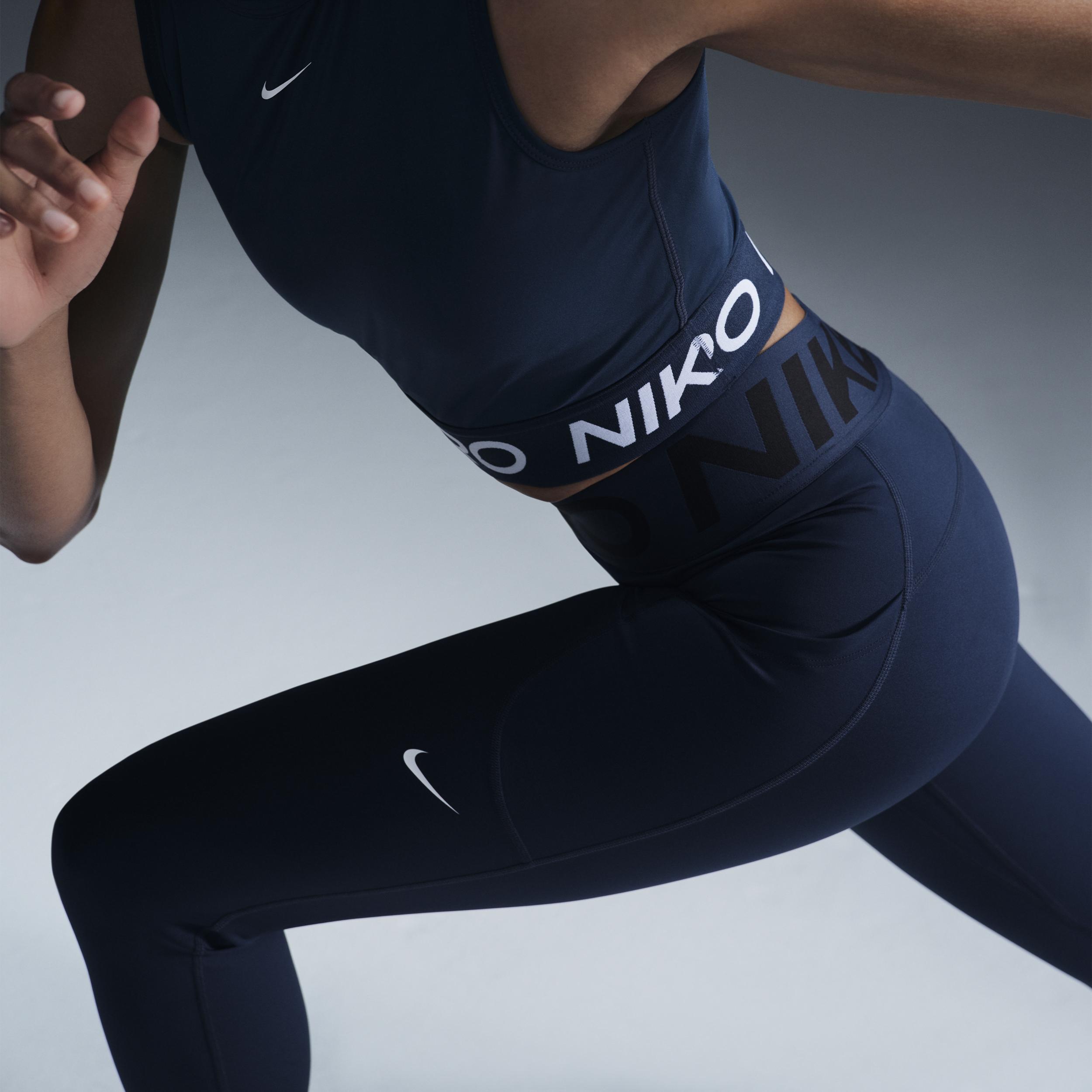Nike Pro Sculpt Women's High-Waisted 7/8 Leggings with Pockets Product Image