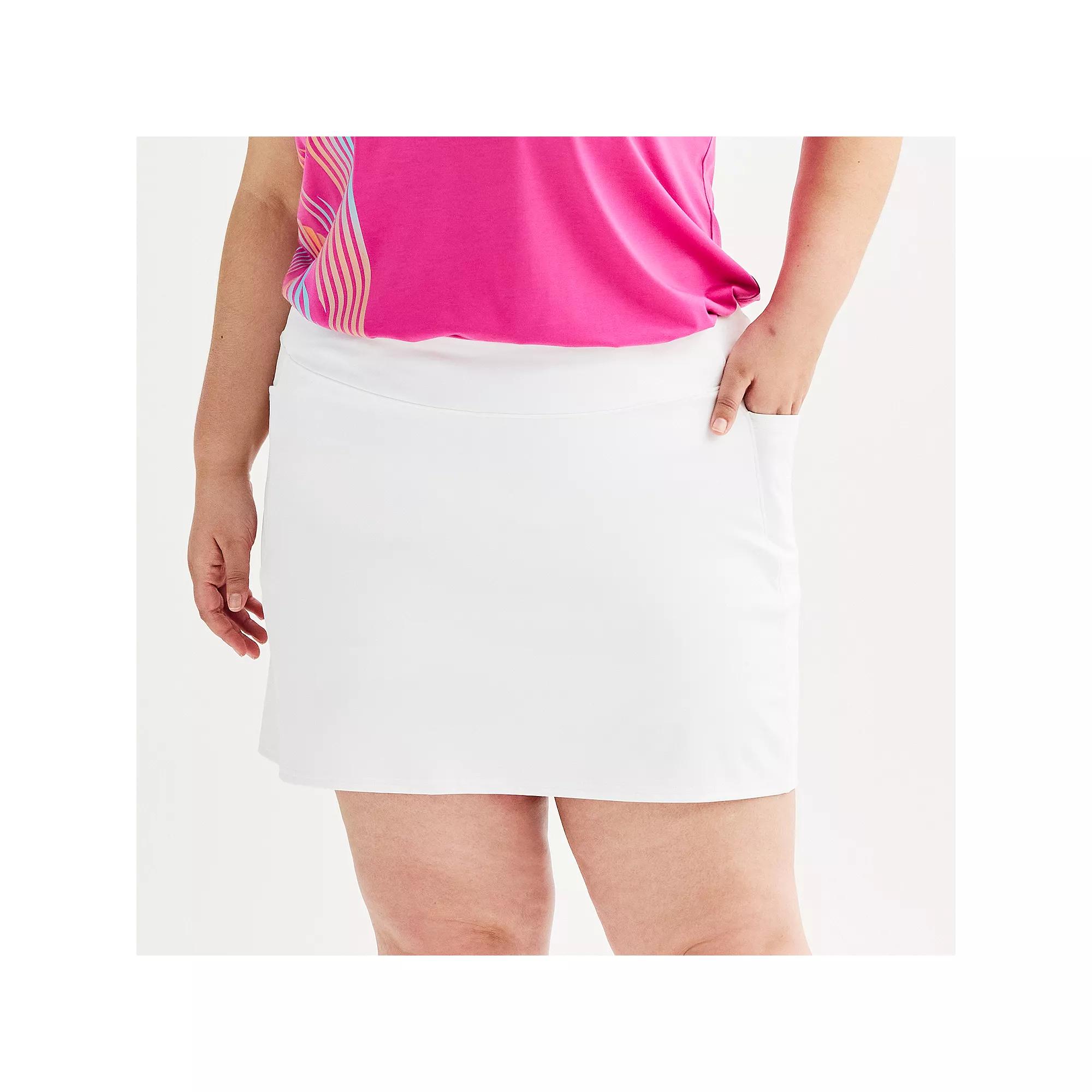 Plus Size Tek Gear® Ultrastretch Skort, Women's, Size: 2XL, Modern White Product Image