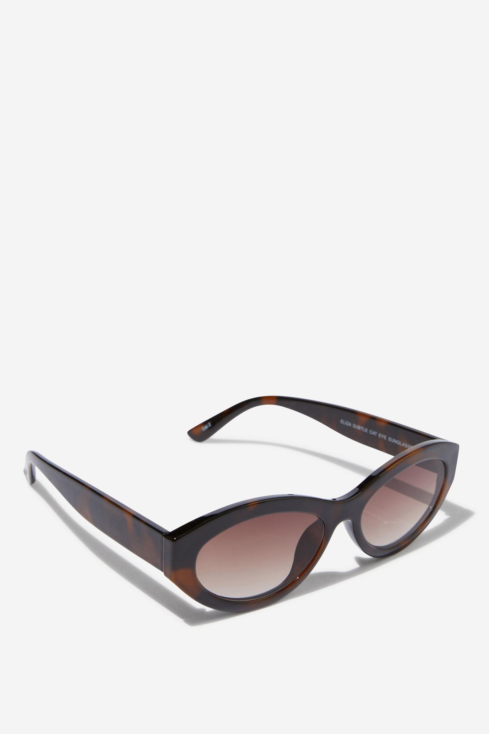 Eliza Subtle Cat Eye Sunglasses Product Image