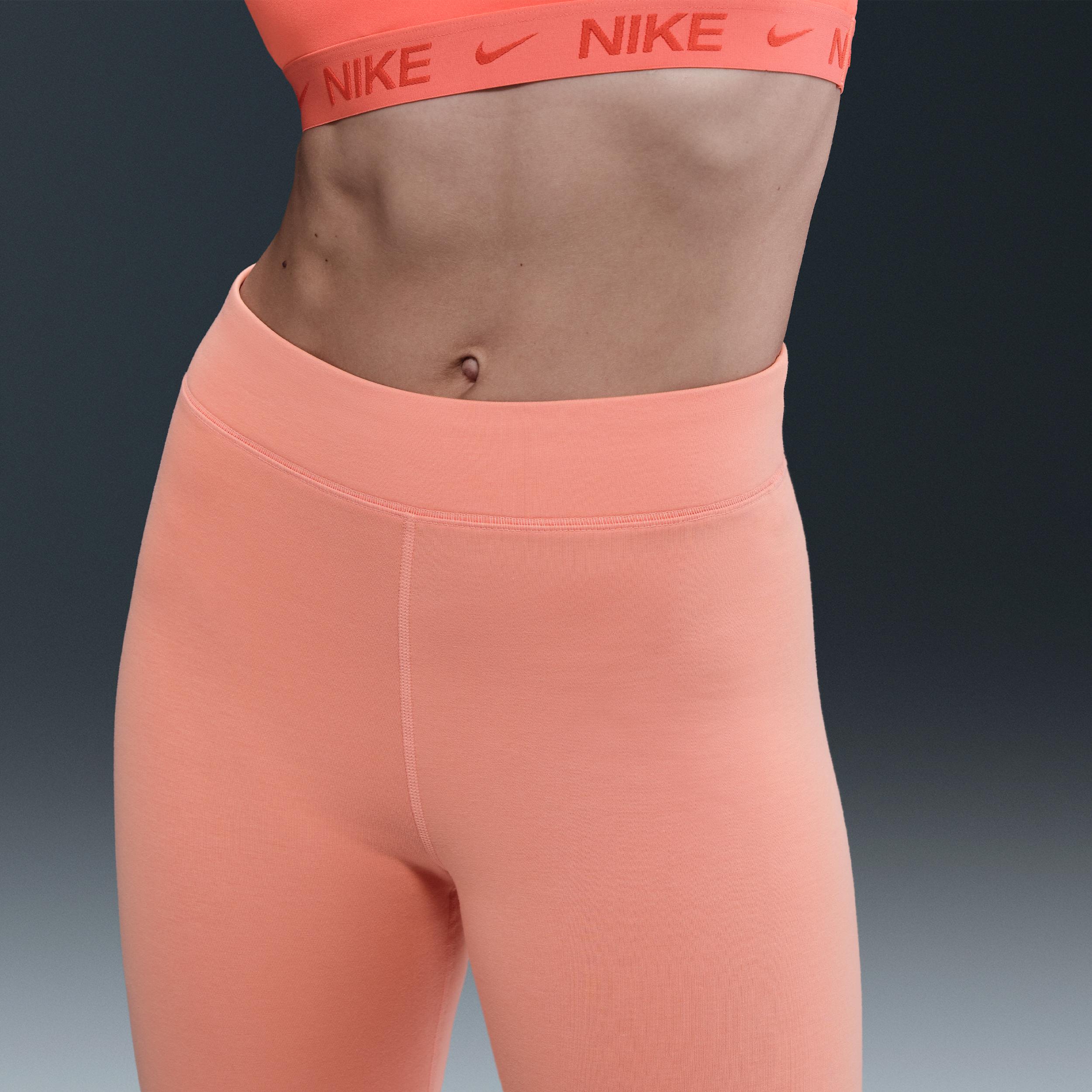 Womens Nike Sportswear Classic High-Waisted 8 Biker Shorts | DV7797-844 Product Image