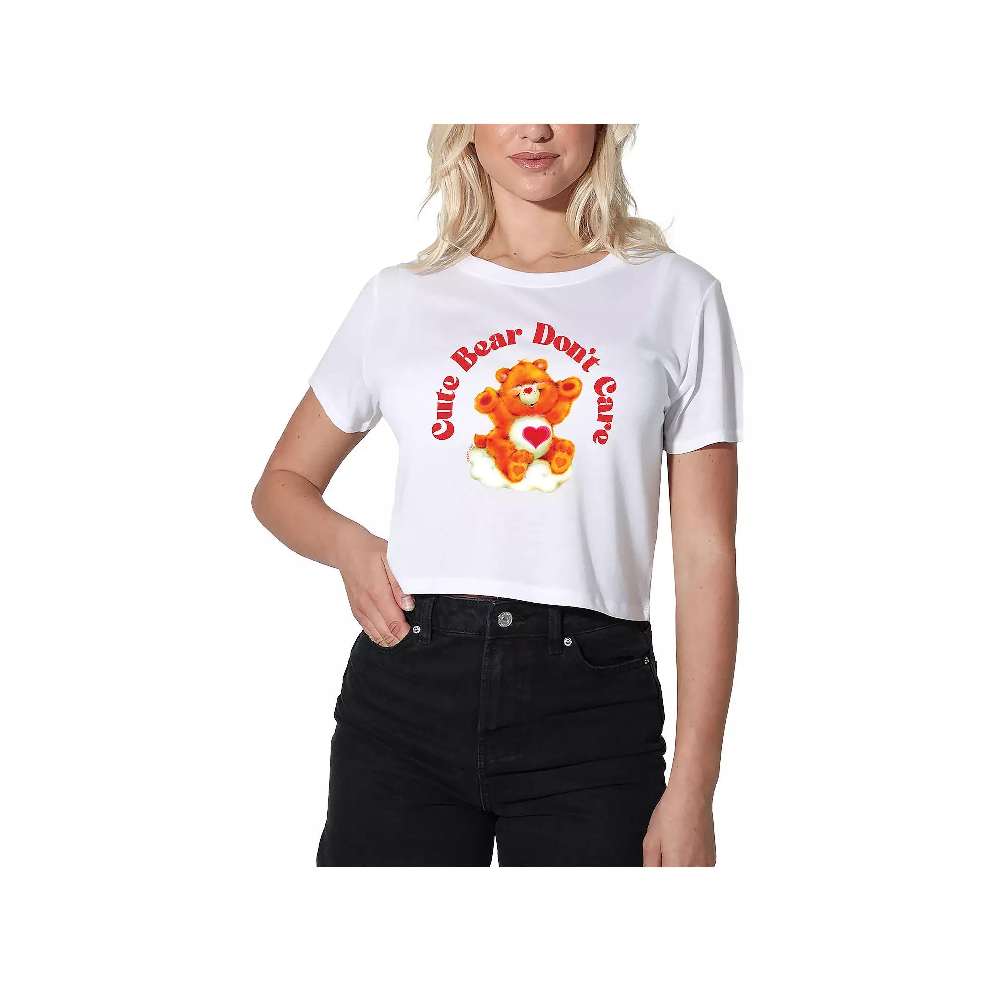 Women's Suburban Riot Merci Crop Tee, Girl's, Size: Large, White Product Image