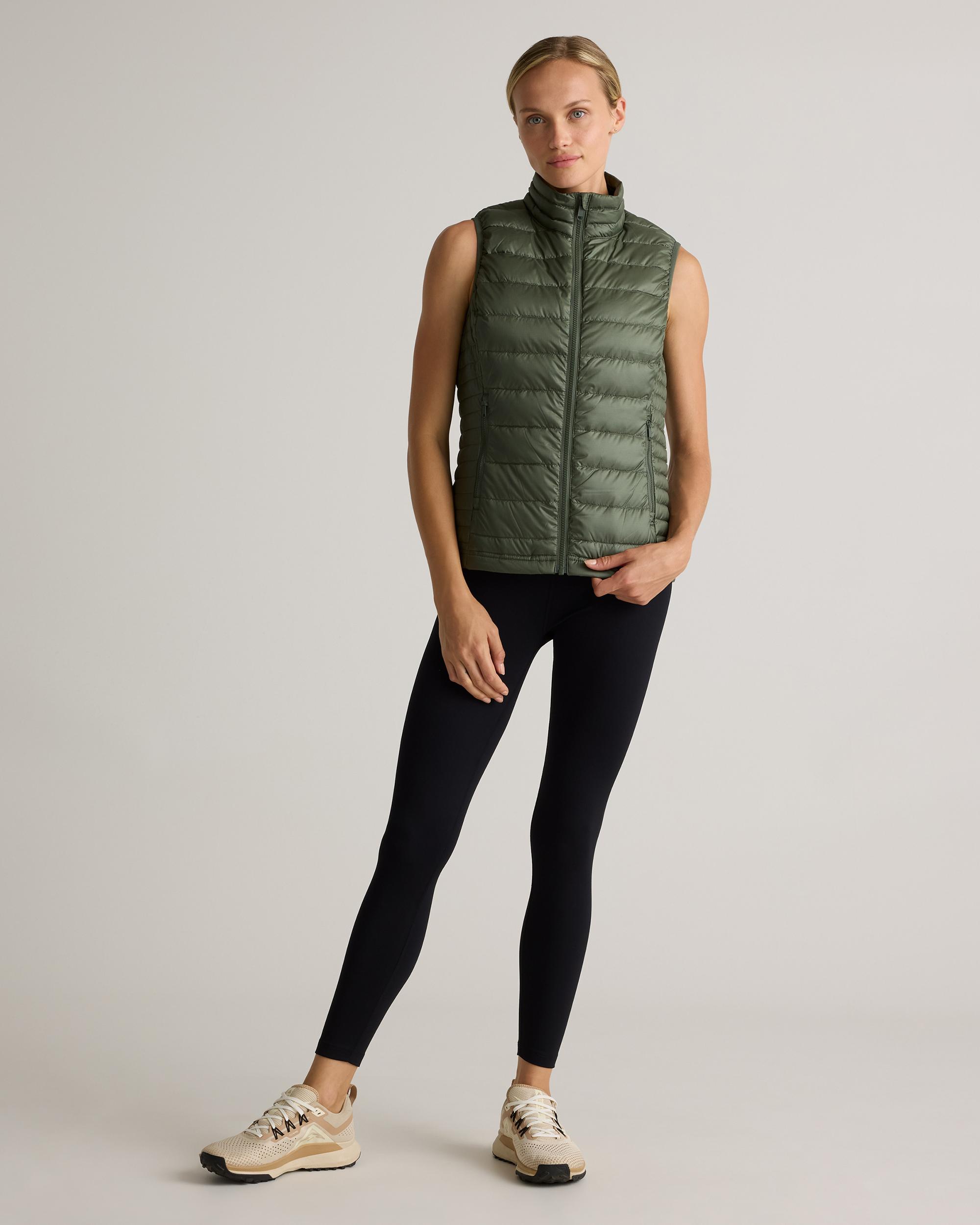 Quince | Women's Lightweight Down Packable Puffer Vest Recycled Polyester Product Image