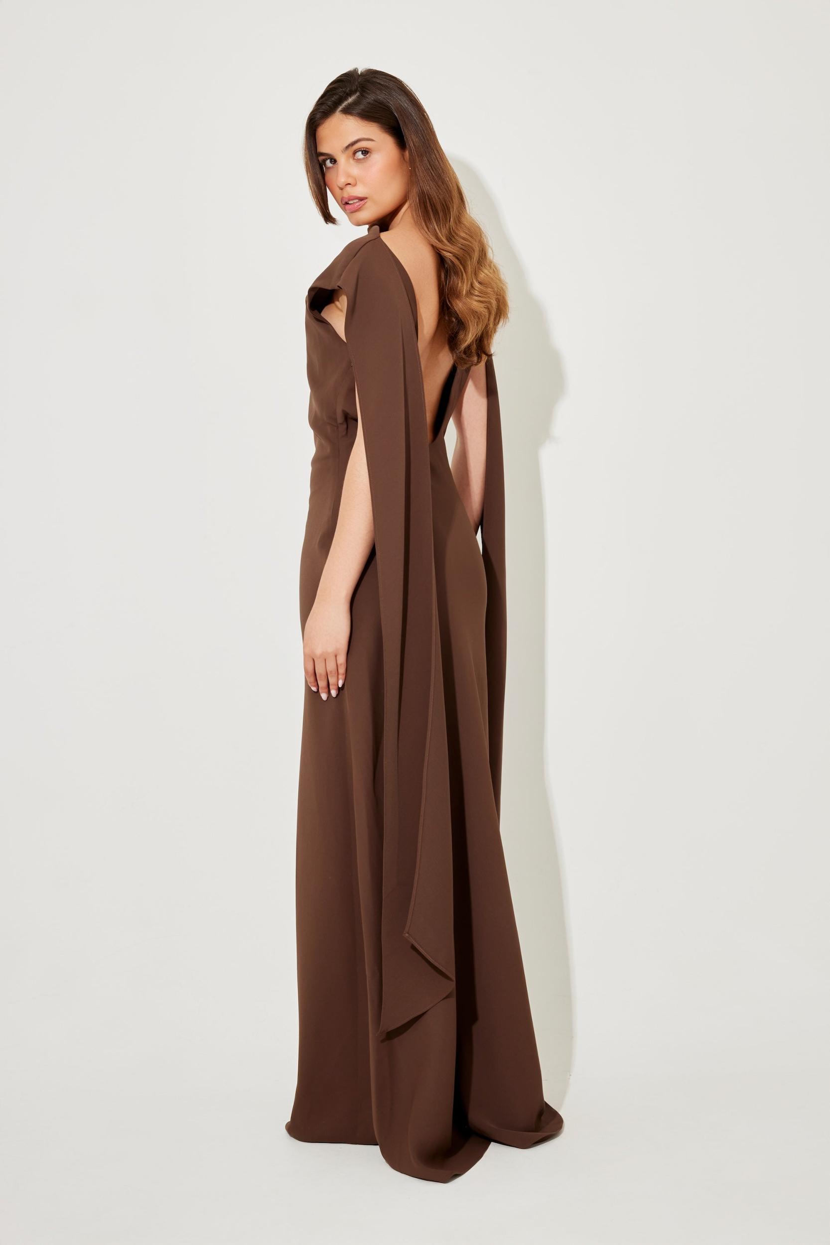 Drape Maxi Dress Product Image