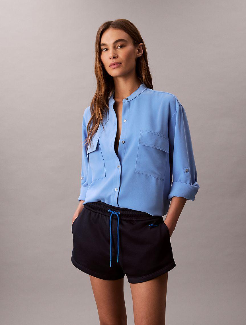 French Terry Mini Shorts  Product Image