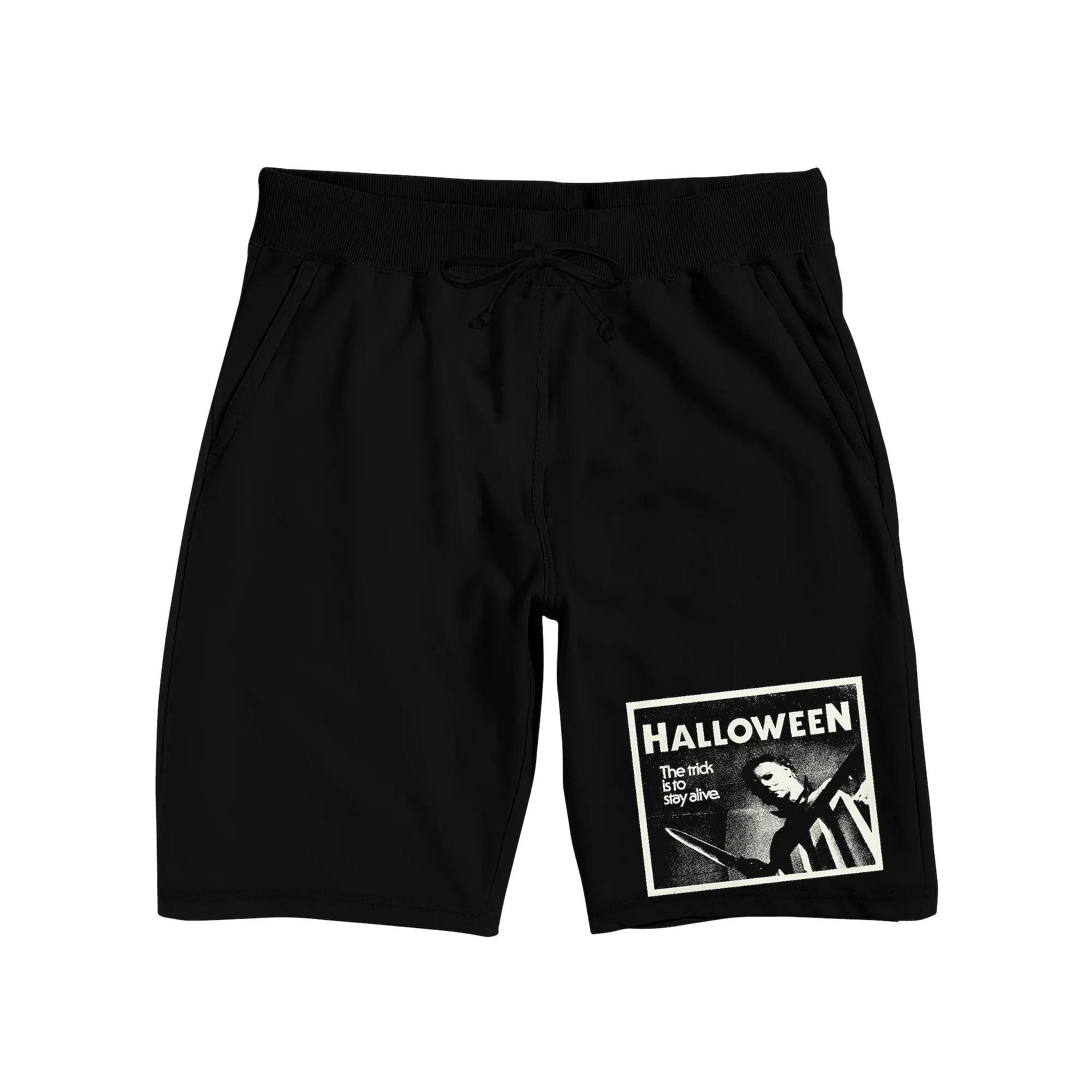 Men's Original & Unrestored Halloween Pajama Shorts, Size: XXL, Black Product Image