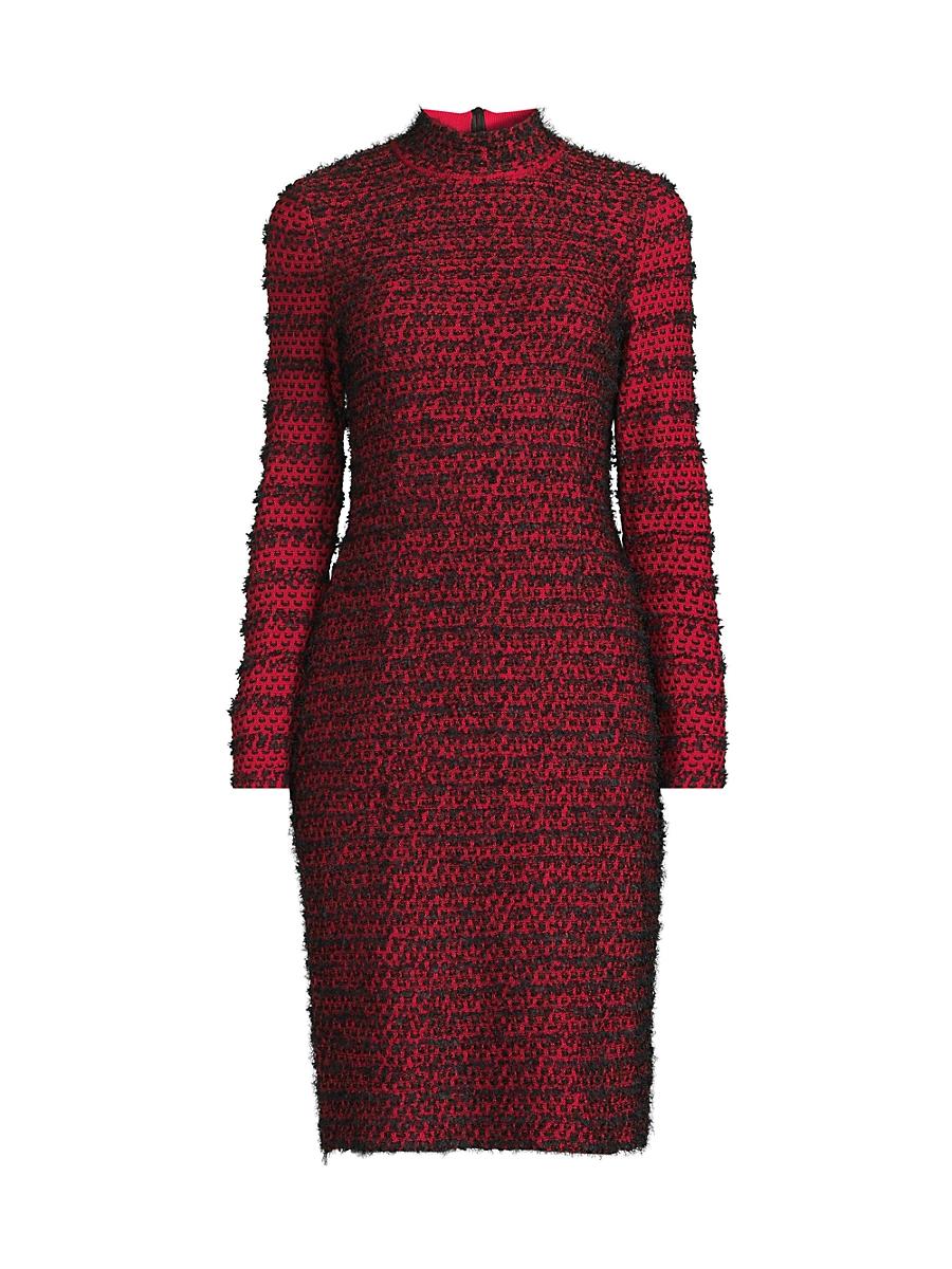 Womens Knit Sheath Midi-Dress Product Image