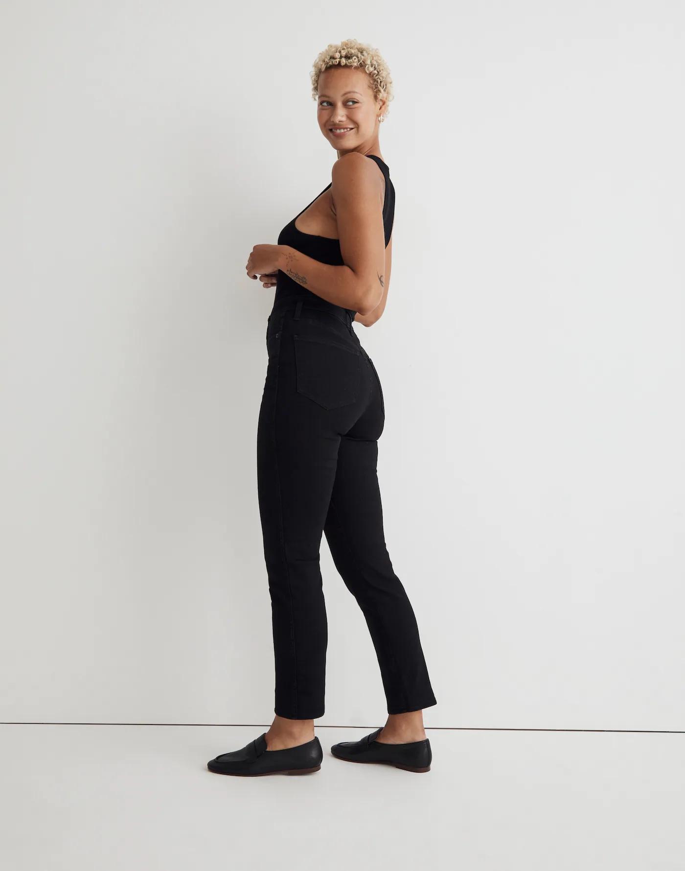 Curvy Stovepipe Jeans Product Image