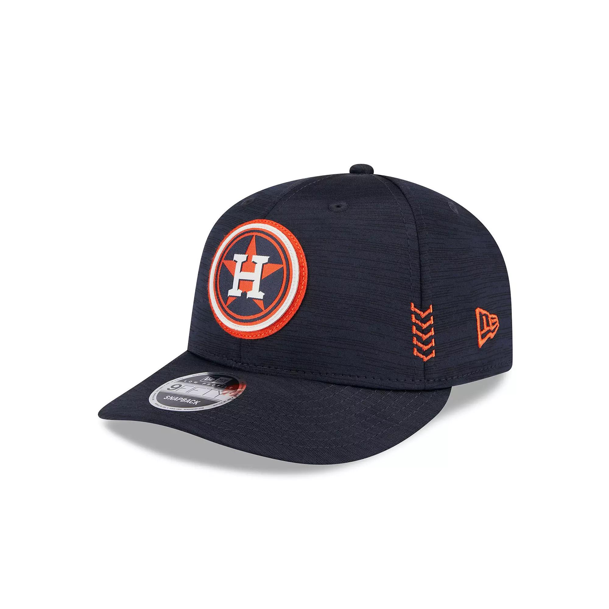 Men's New Era Navy Houston Astros 2024 Clubhouse Low Profile 9FIFTY Snapback Hat, Blue Product Image