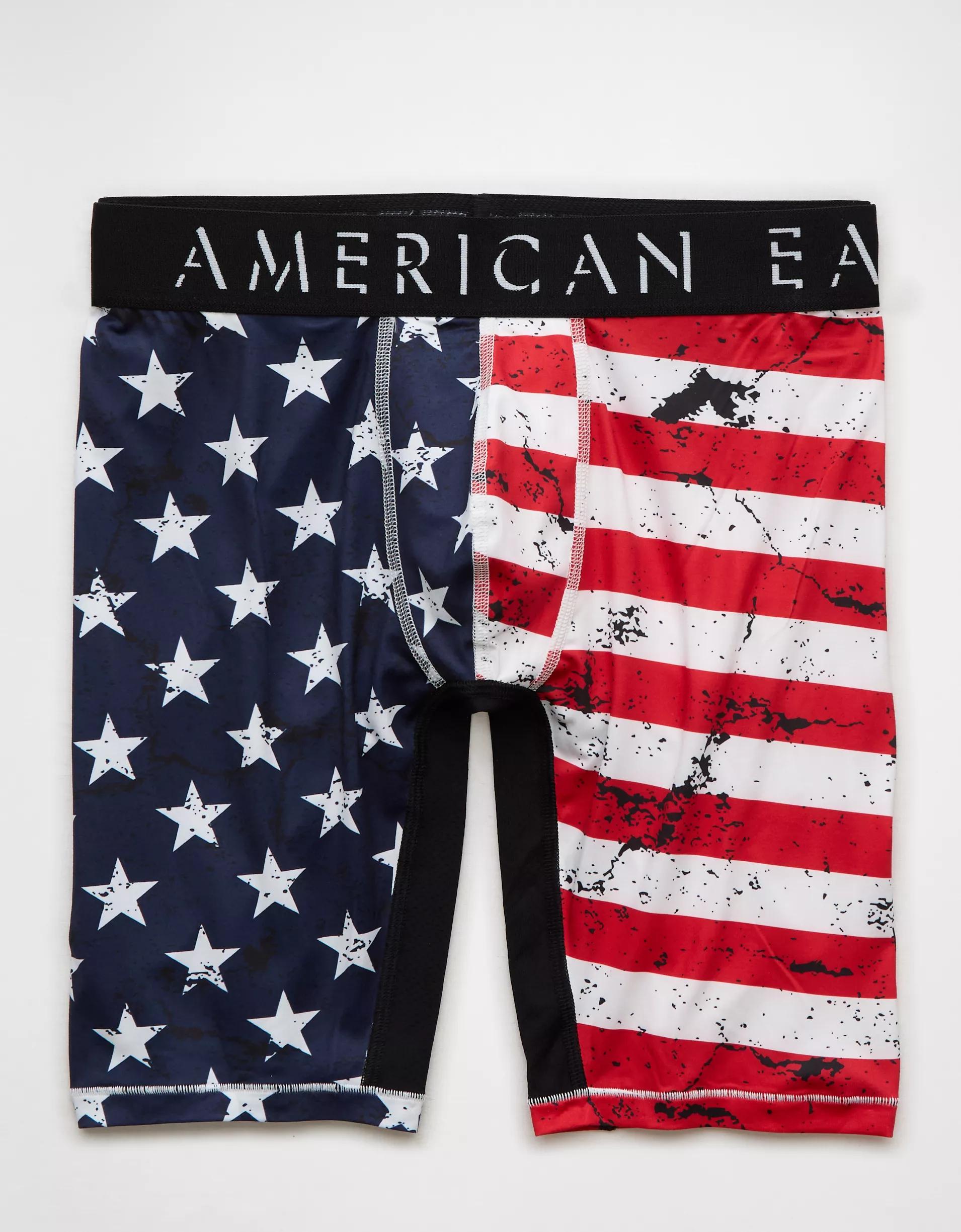 AEO USA Stars and Stripes 8" Flex Boxer Brief Product Image