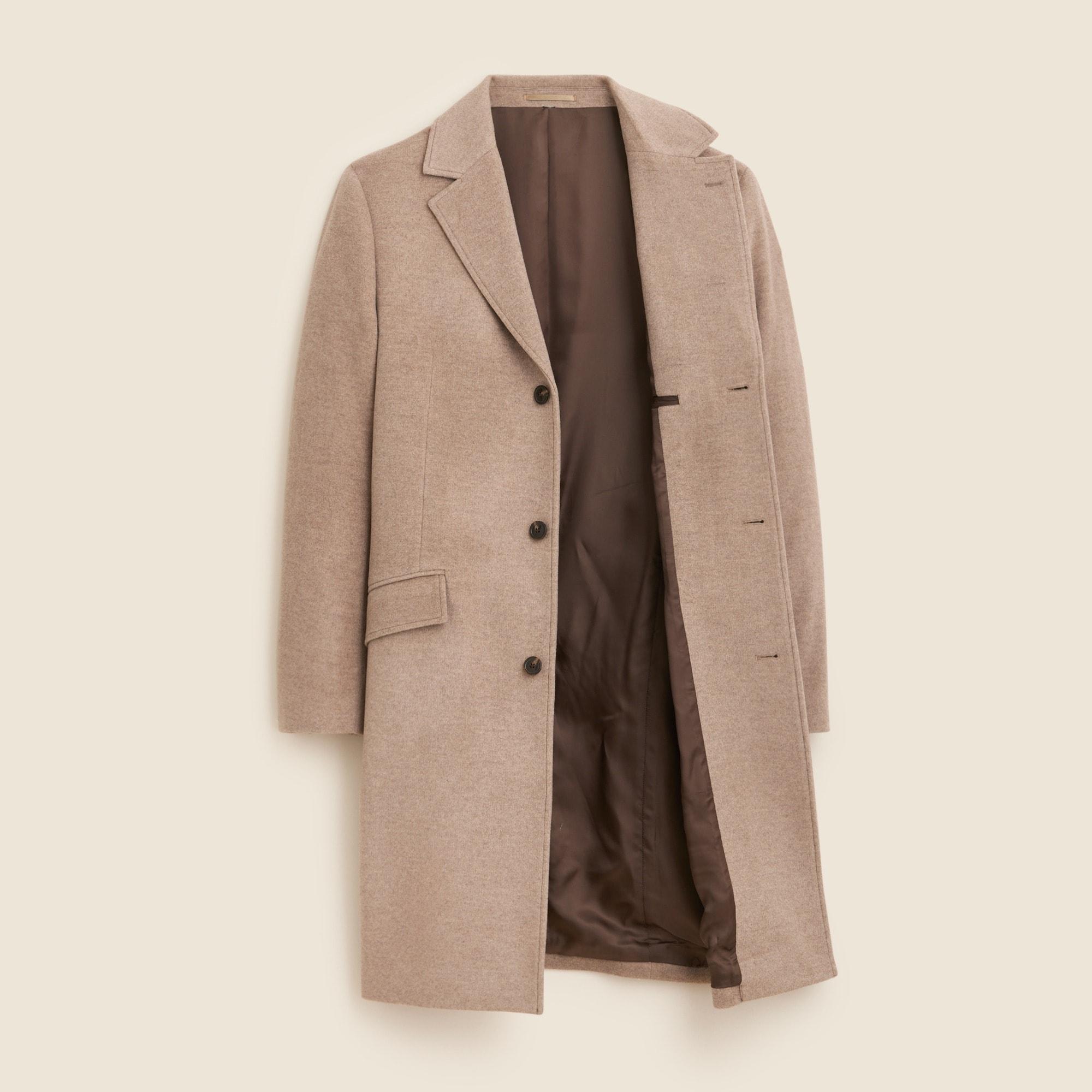 Rivington topcoat in Italian wool blend Product Image