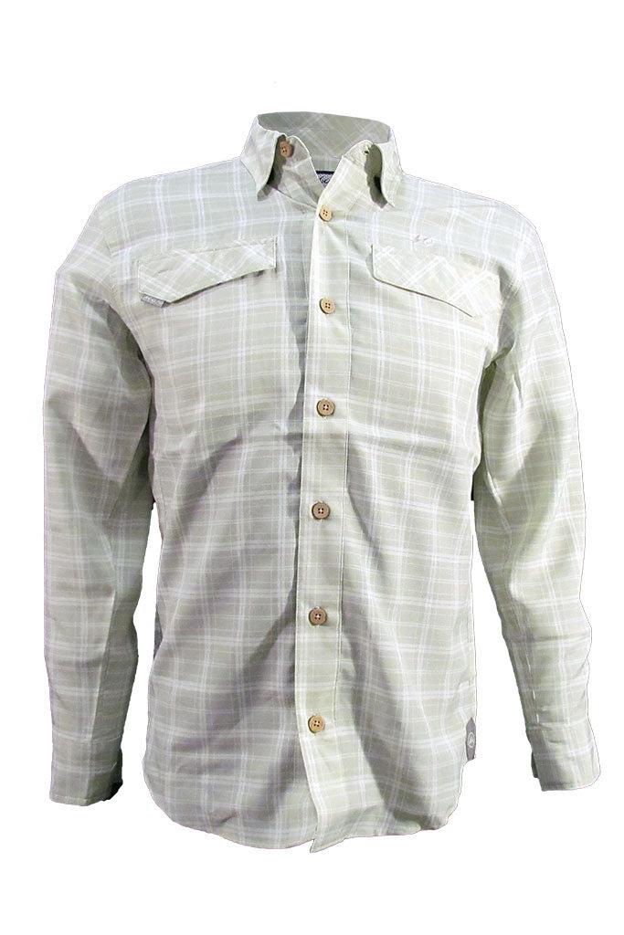 Mojo Sportswear Company Coastal Plaid Short Sleeve Men's Fishing Shirt Product Image