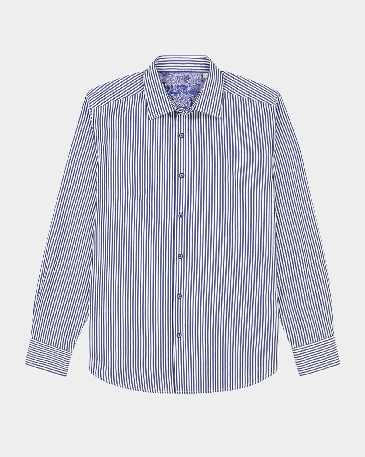 Men's Greenwich Stripe Sport Shirt Product Image