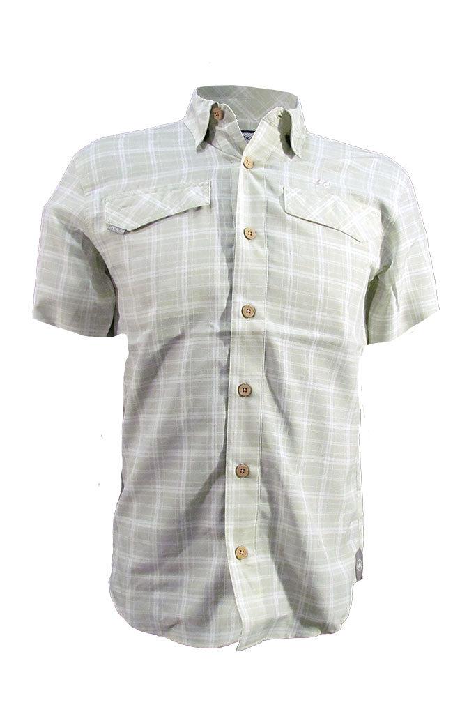 Mojo Sportswear Company Coastal Plaid Short Sleeve Men's Fishing Shirt Product Image