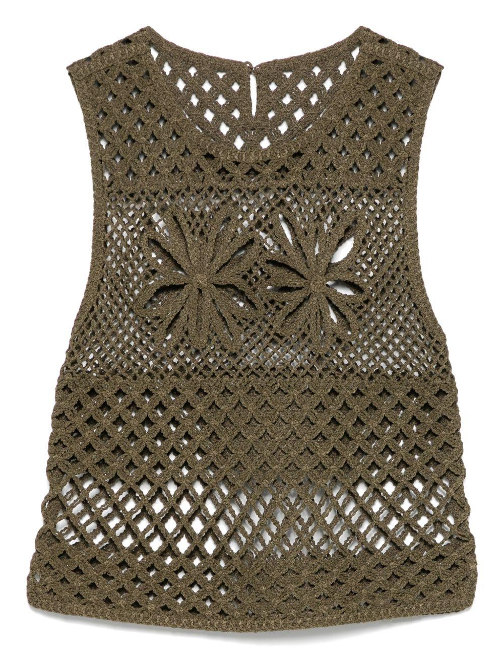 crochet vest Product Image