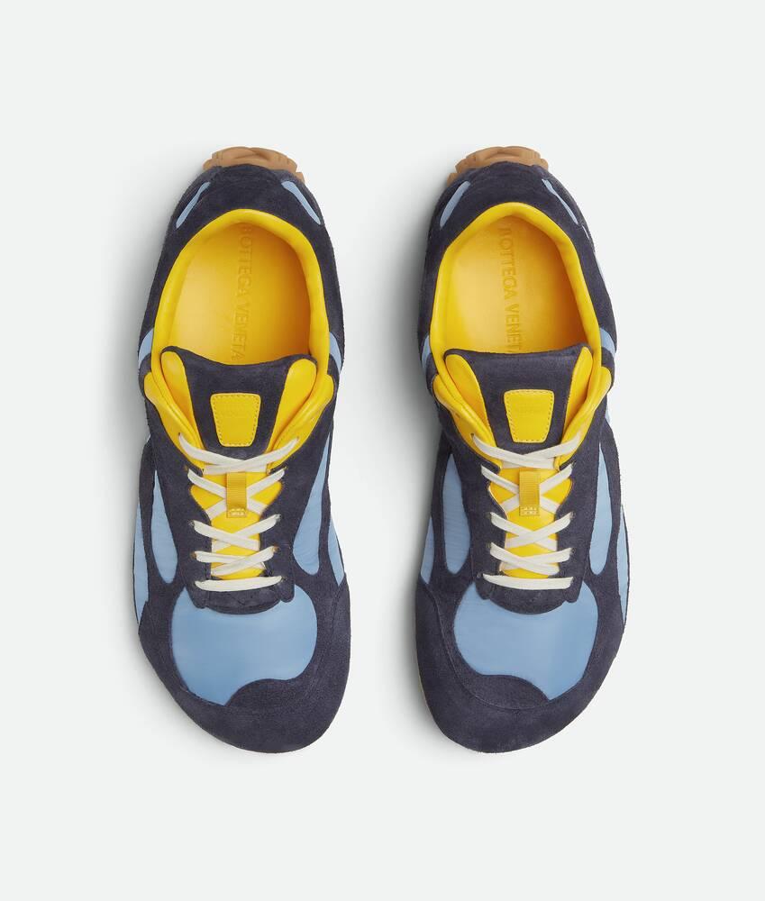 Men's Orbit Flash Sneaker in Abyss/ice/egg yolk Product Image