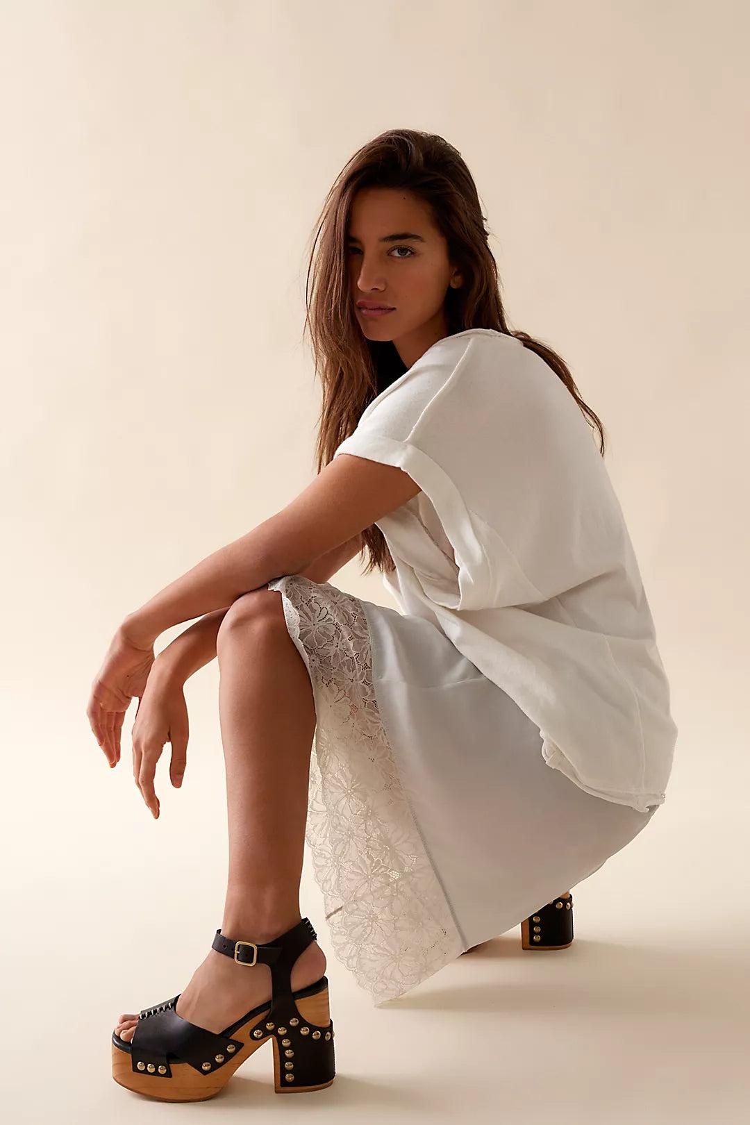 Free People Cecily Studded Clog Black Product Image