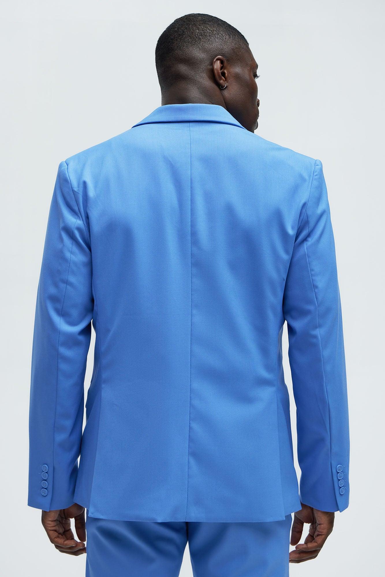 The Modern Stretch Suit Jacket - Blue Product Image