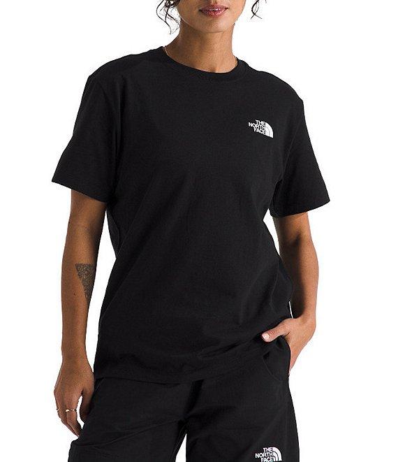 The North Face Crew Neck Rib Knit Short Sleeve Box Tee Product Image