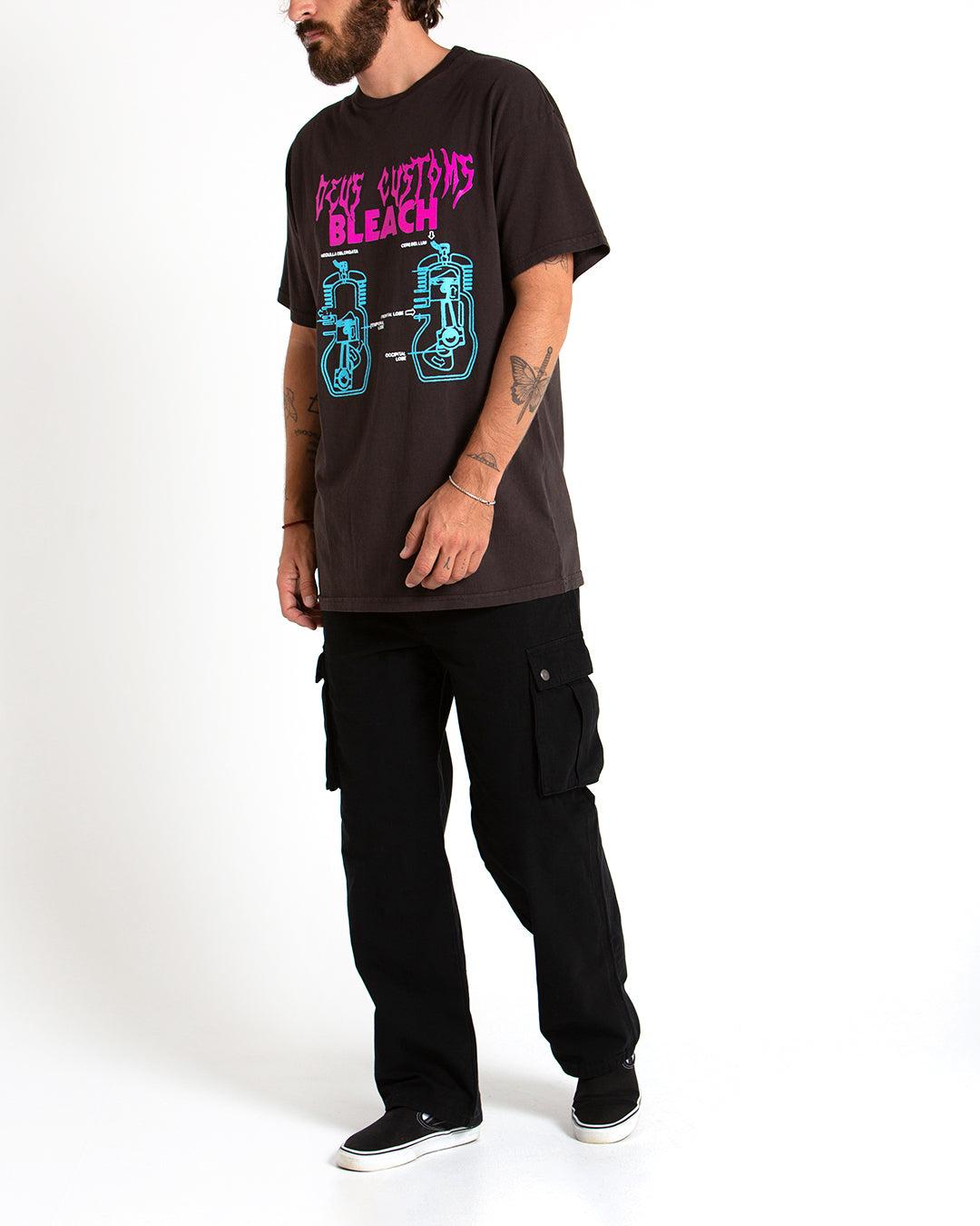 Blueprint T-Shirt - Washed Black Product Image