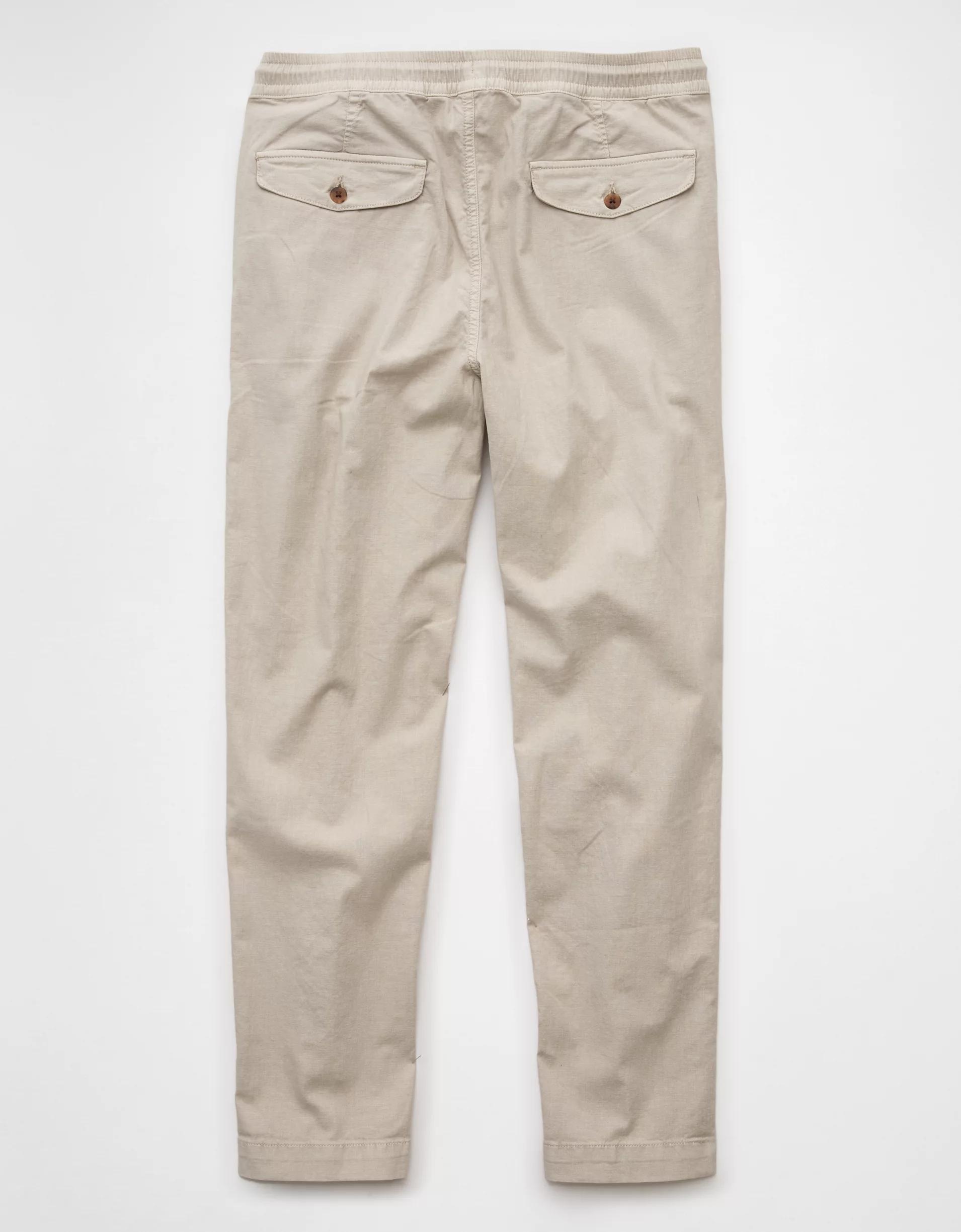AE Flex Linen-Blend Athletic Fit Pull-On Pant Product Image