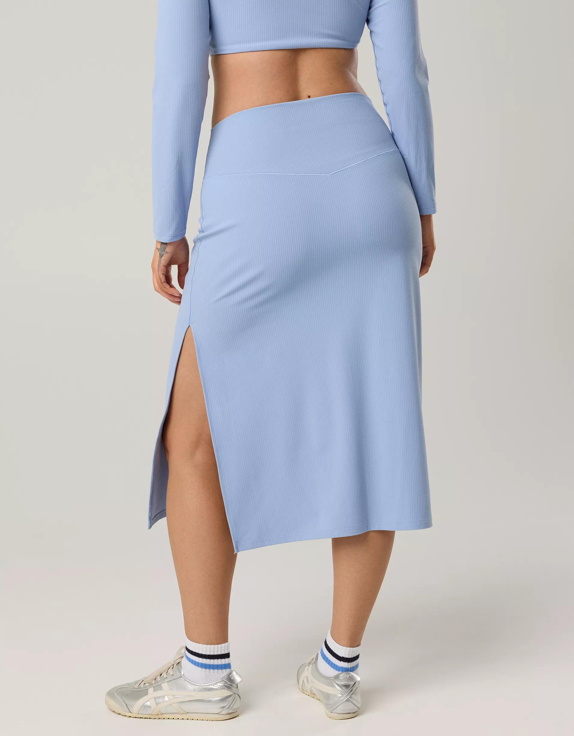 OFFLINE By Aerie Real Me XTRA Ribbed Midi Skirt Product Image