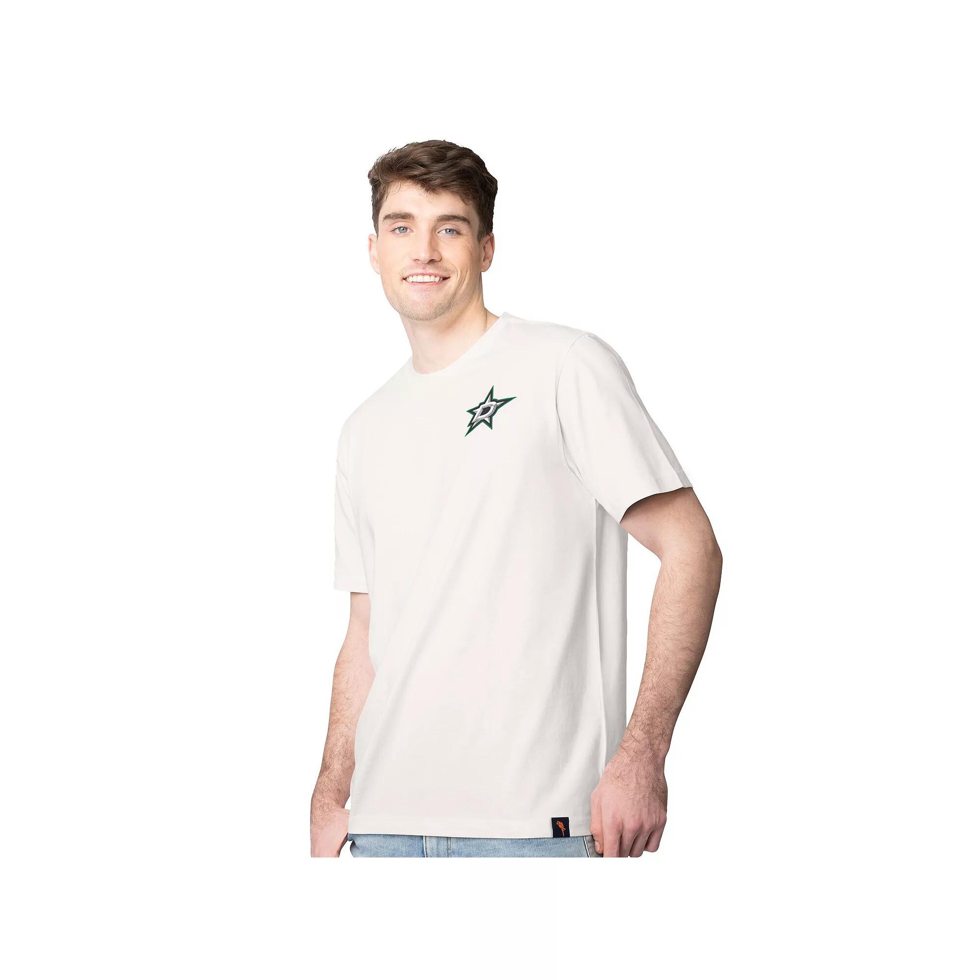 Men's Margaritaville Cream Dallas Stars Time Flies T-Shirt,  Product Image