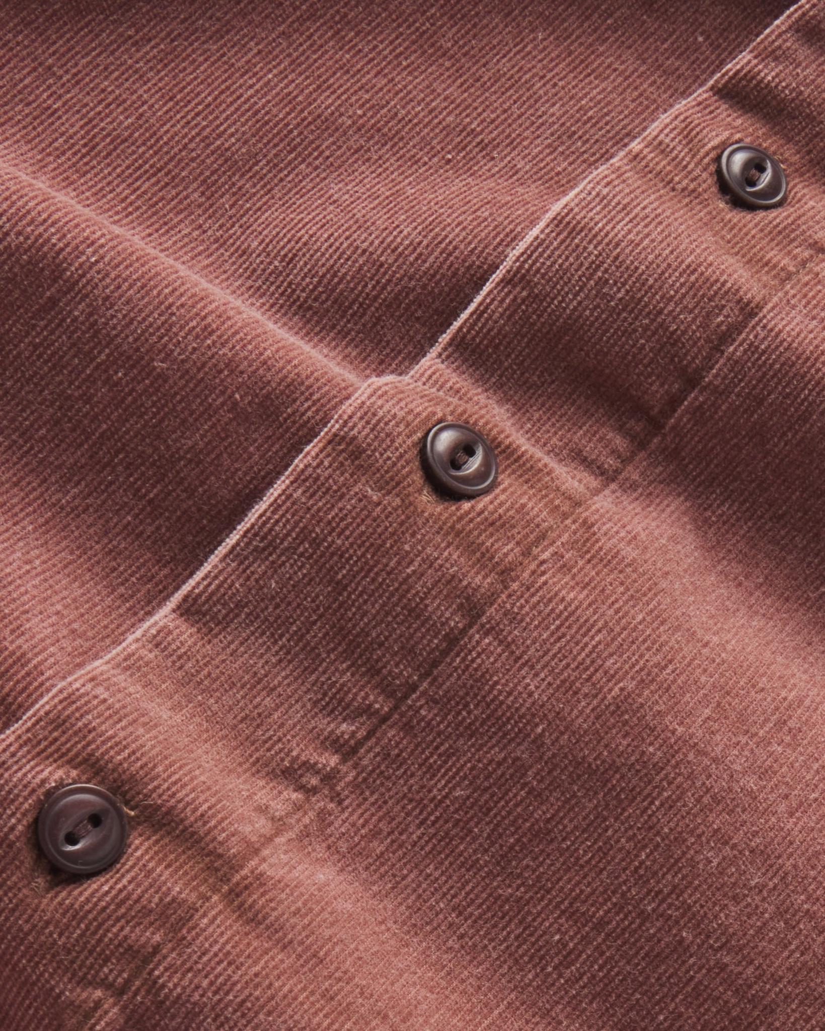 Jeremiah Vintage Garment Dyed Shirt - Root Beer Product Image