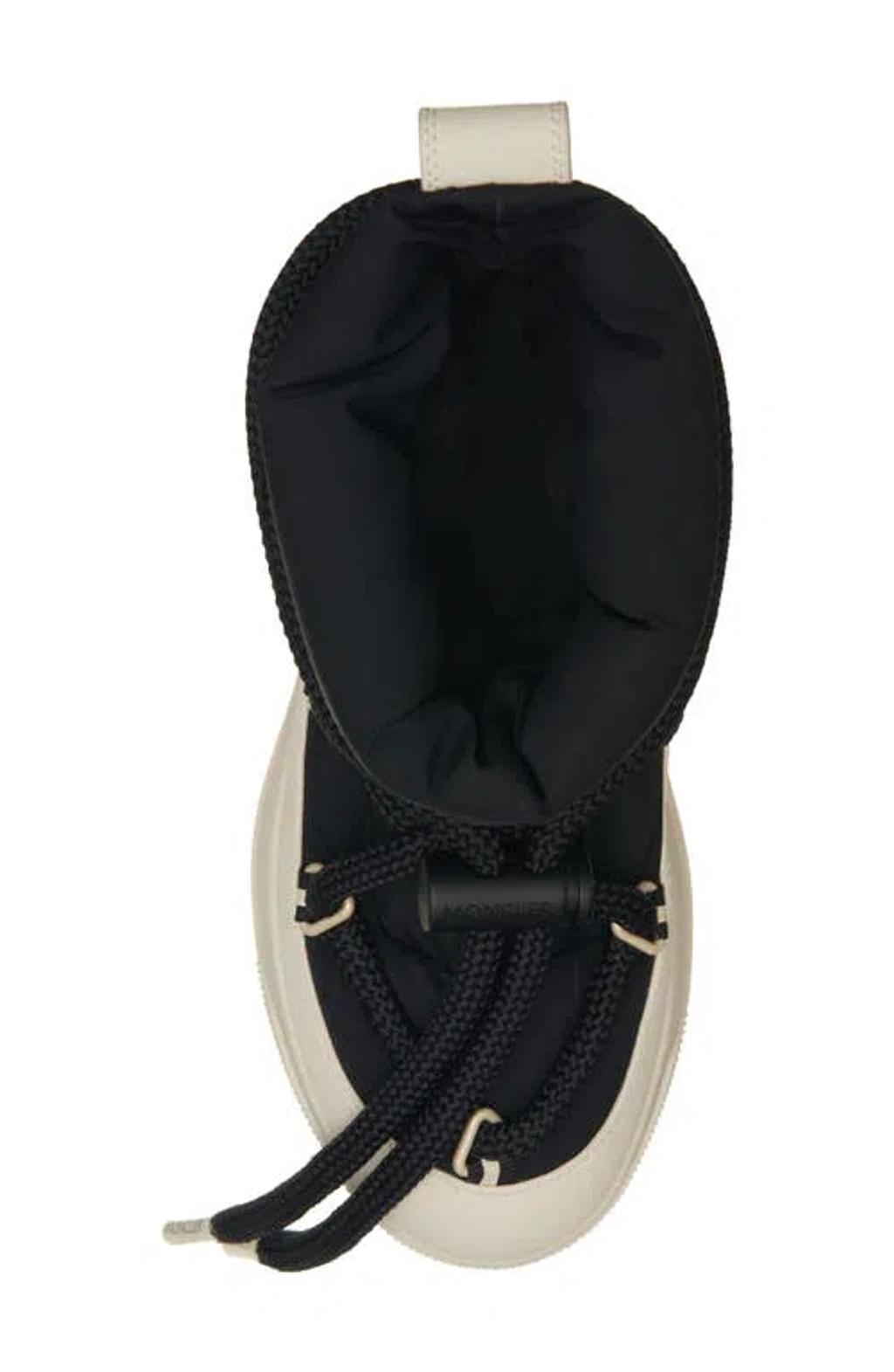 MONCLER Monpulse Padded Shell Ankle Boots In Black Product Image