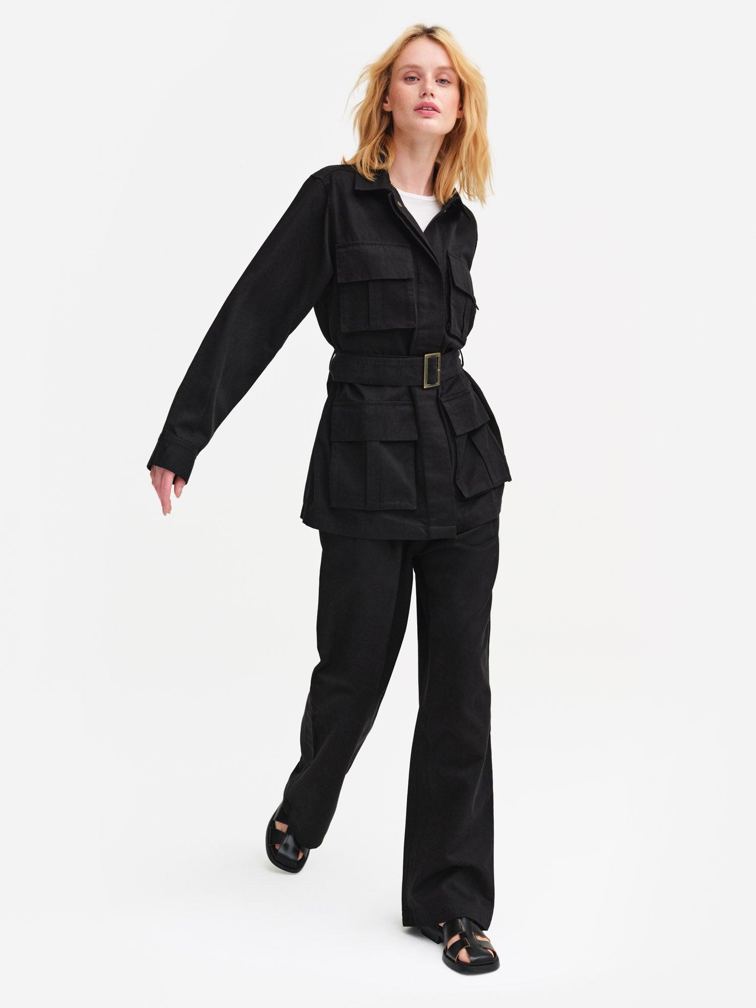 Tencel Twill Utility Jacket Female Product Image