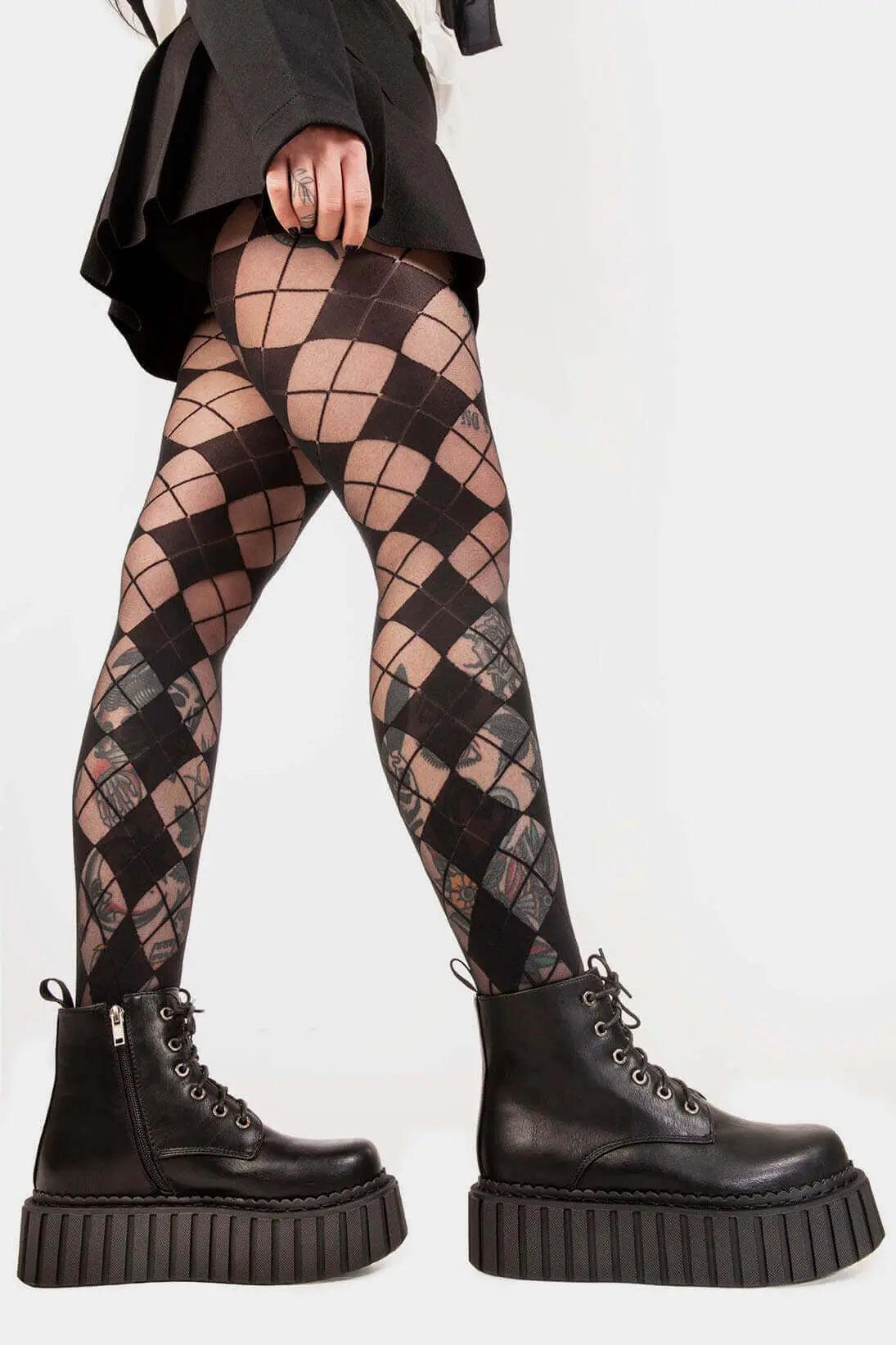 Back 2 The Future Chunky Ankle Creeper Boots Product Image