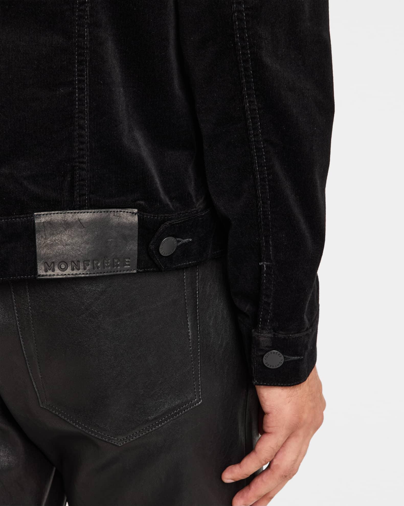 Men's Dean Slim Corduroy Trucker Jacket Product Image