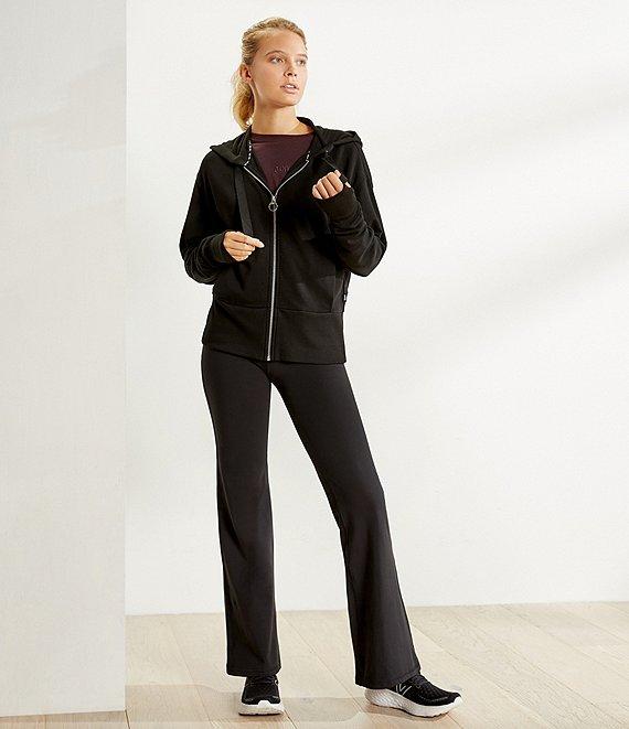 DKNY Sport by Donna Karan Balance High Waisted Flare Leg Leggings Product Image