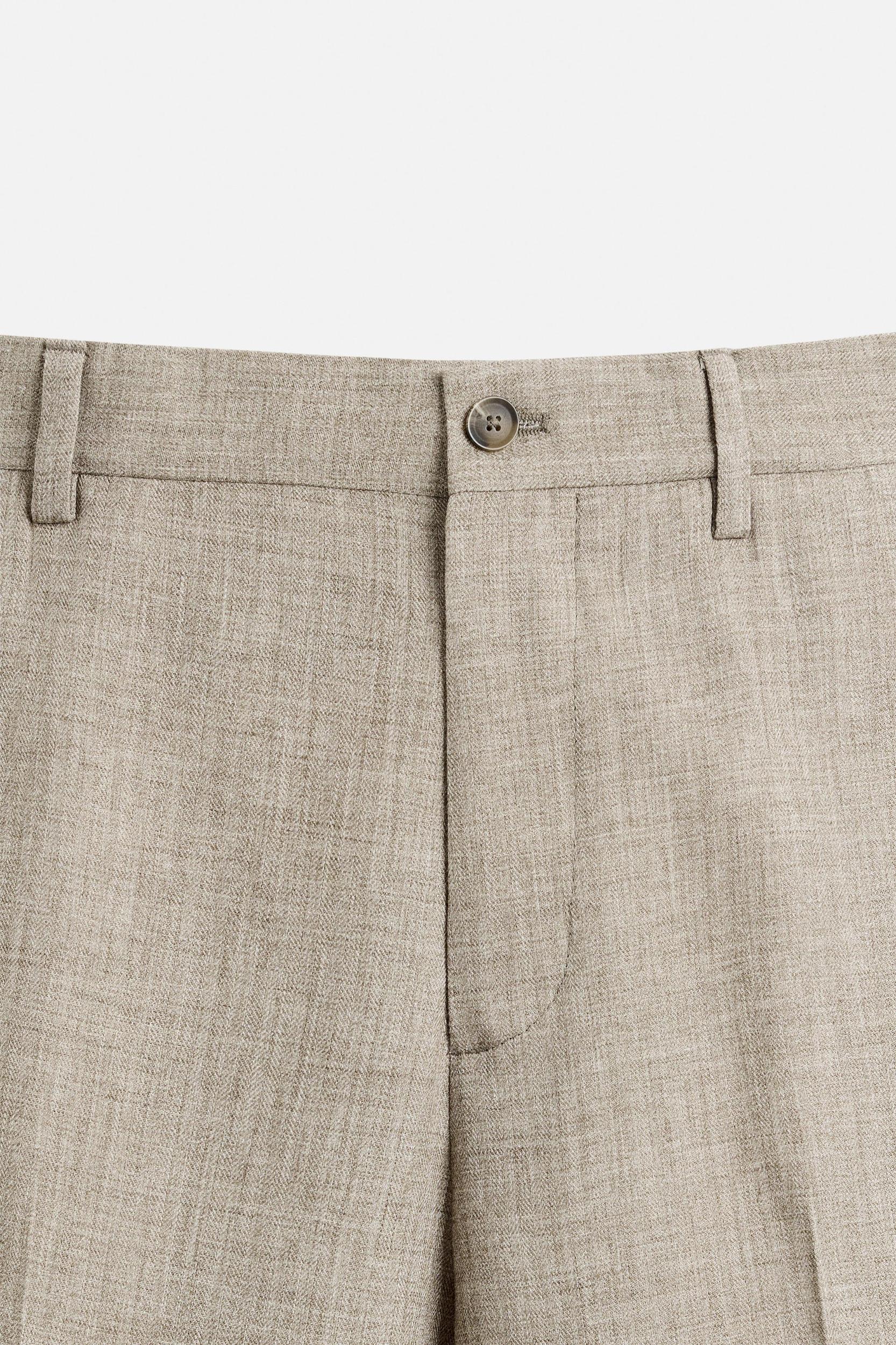 WOOL SUIT PANTS Product Image