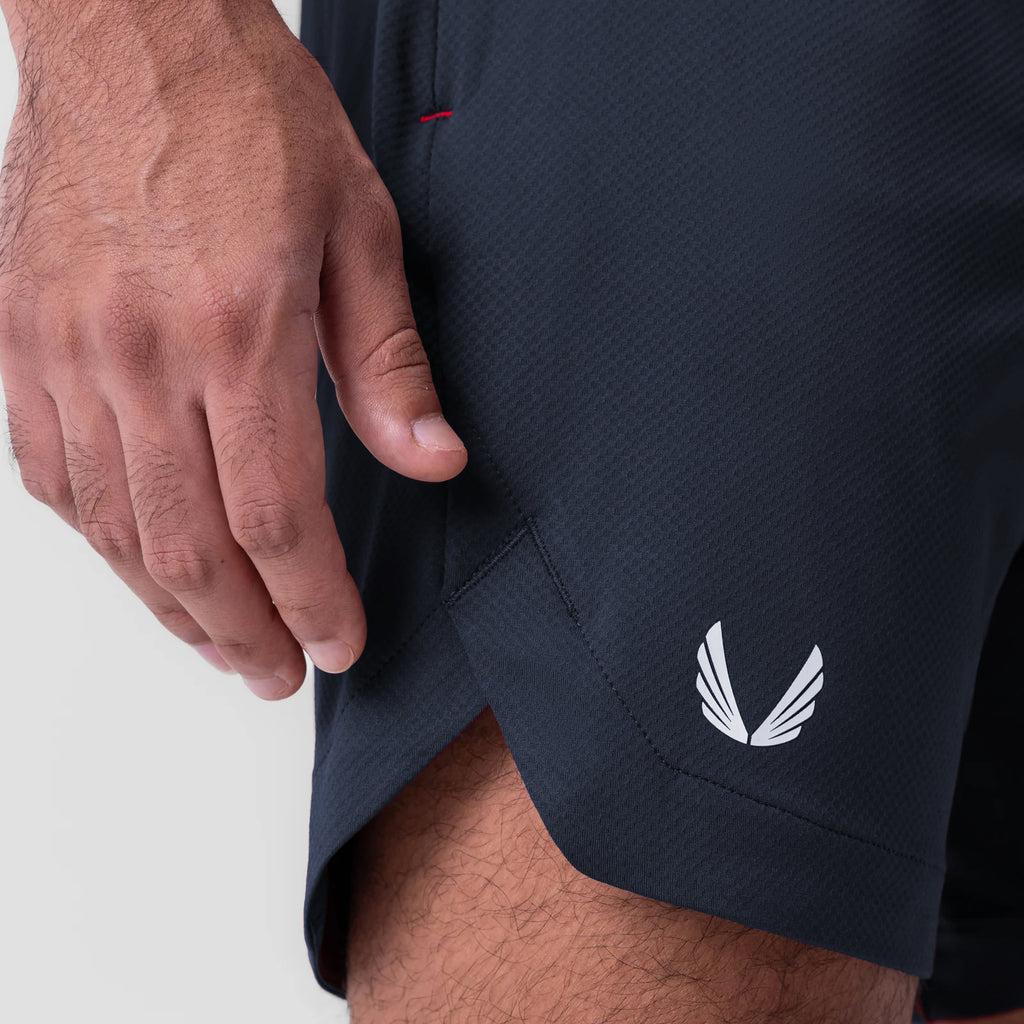 0994. AeroSilver® 7" Linerless Short - Navy Product Image