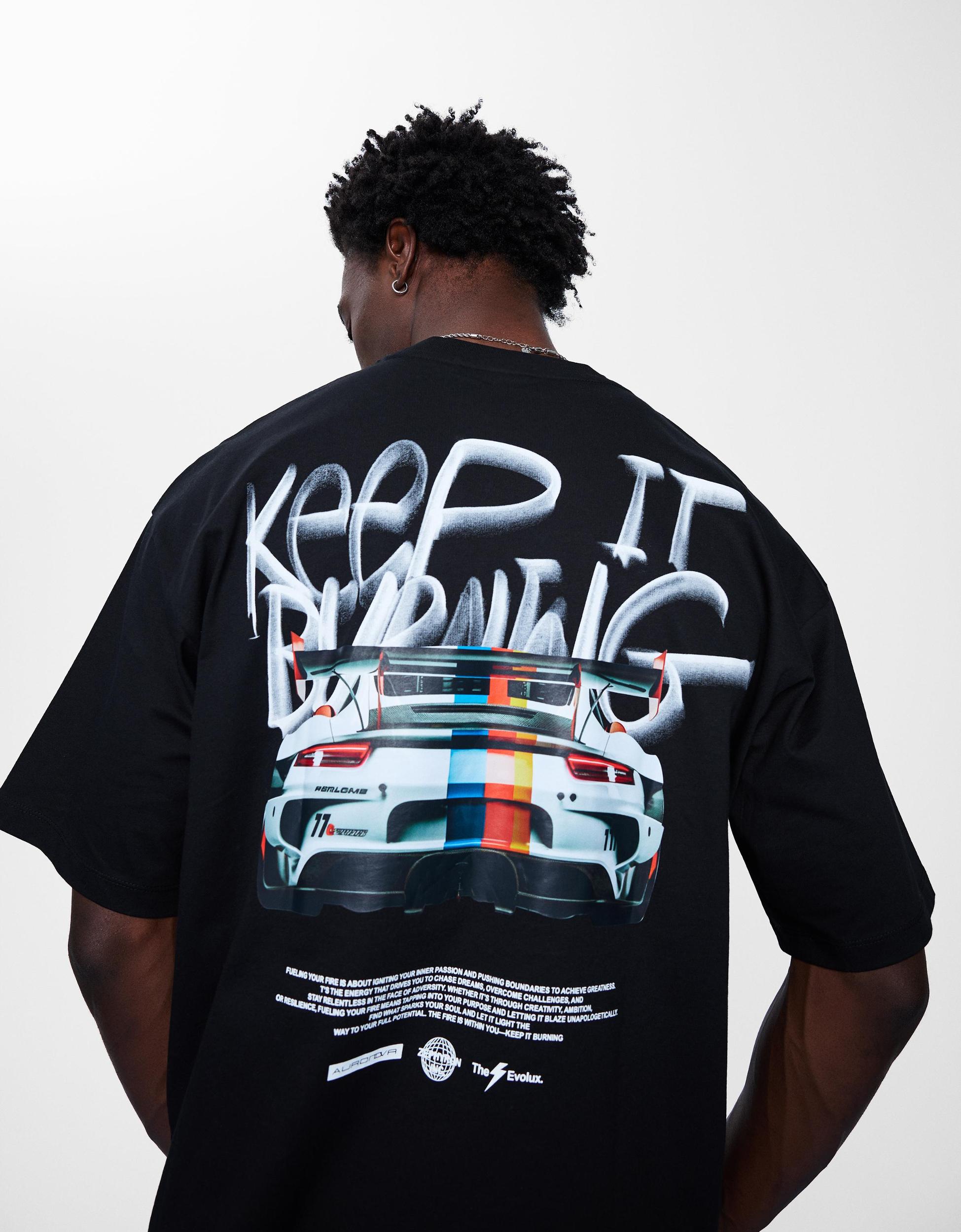 Short sleeve T-shirt with print Product Image