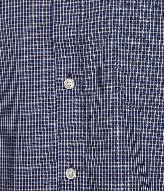 Gold Label Roundtree & Yorke Big & Tall Non-Iron Long Sleeve Small Check Sport Shirt Product Image