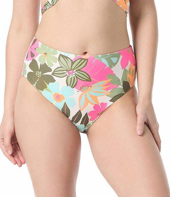 Coco Reef Lush Bloom Verso Reversible High Waist Swim Bottom Product Image