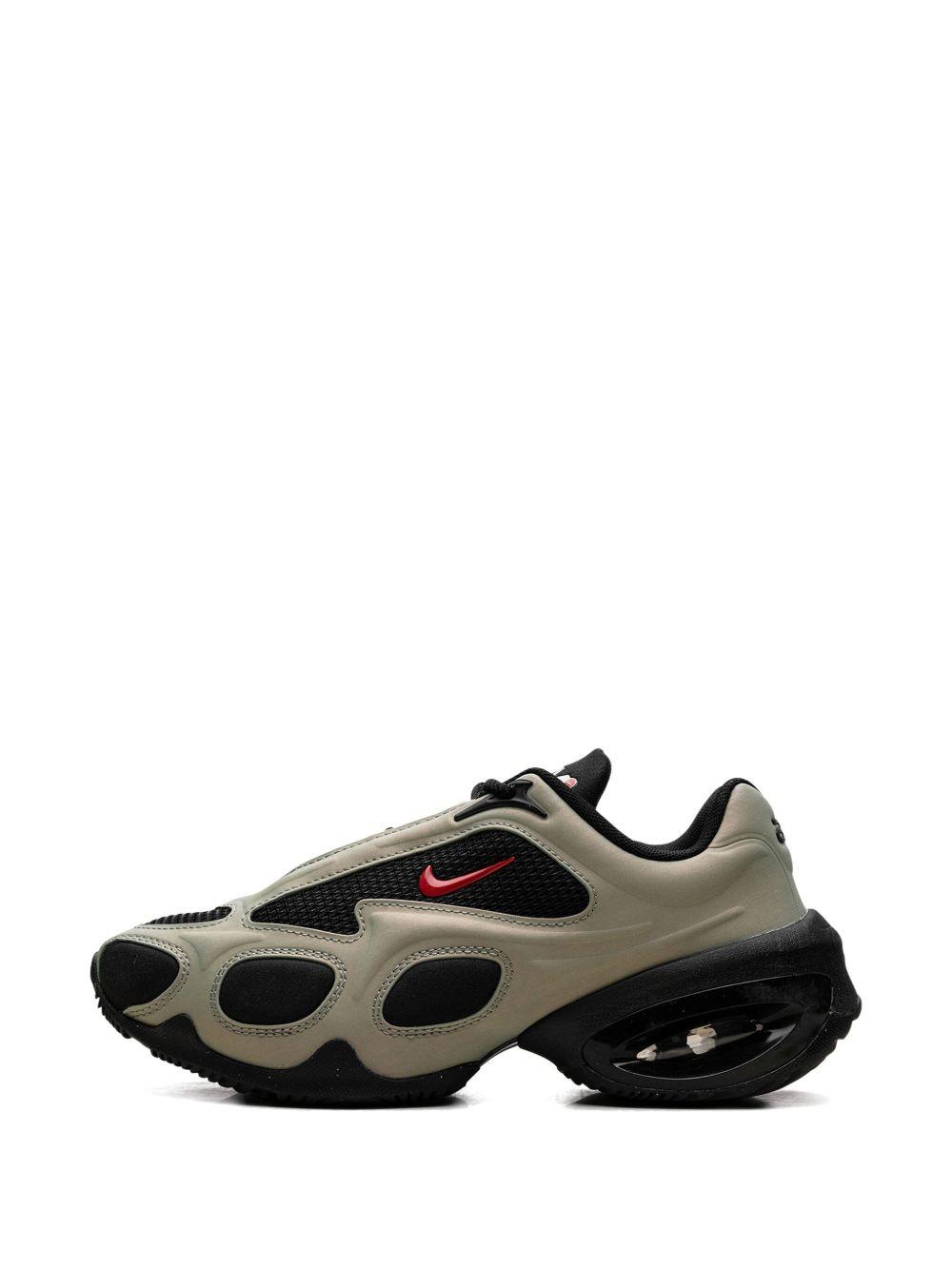 Air Max Muse "Black/University Red-Oil Green-Metallic Silver" sneakers Product Image