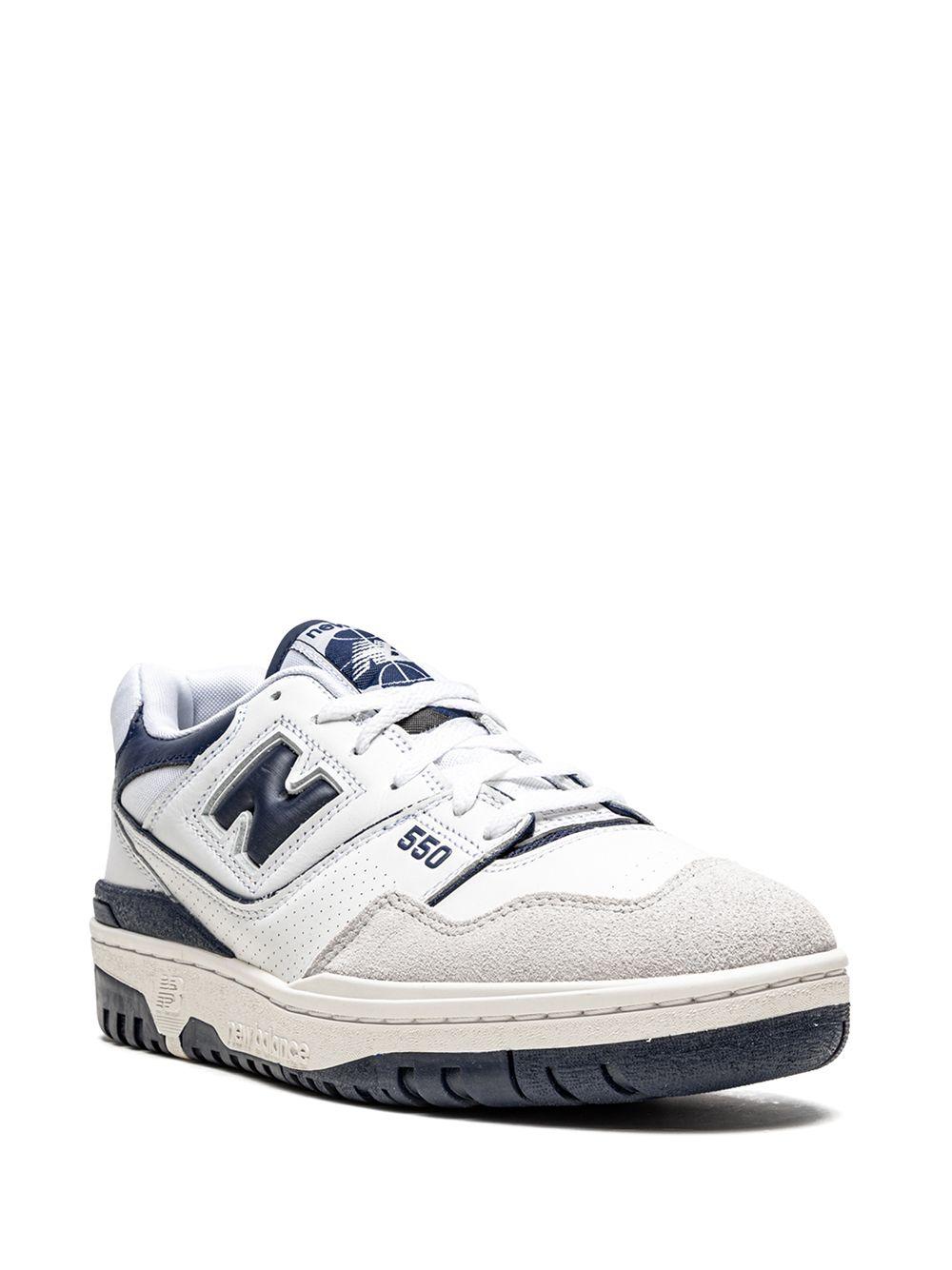 550 "White/Navy Blue" sneakers Product Image